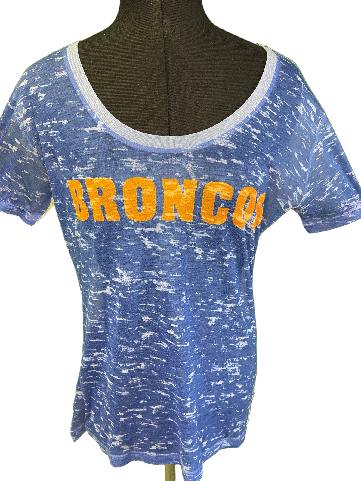 NFL Denver Broncos Touch by Alyssa Milano Tissue Tee Women's Medium