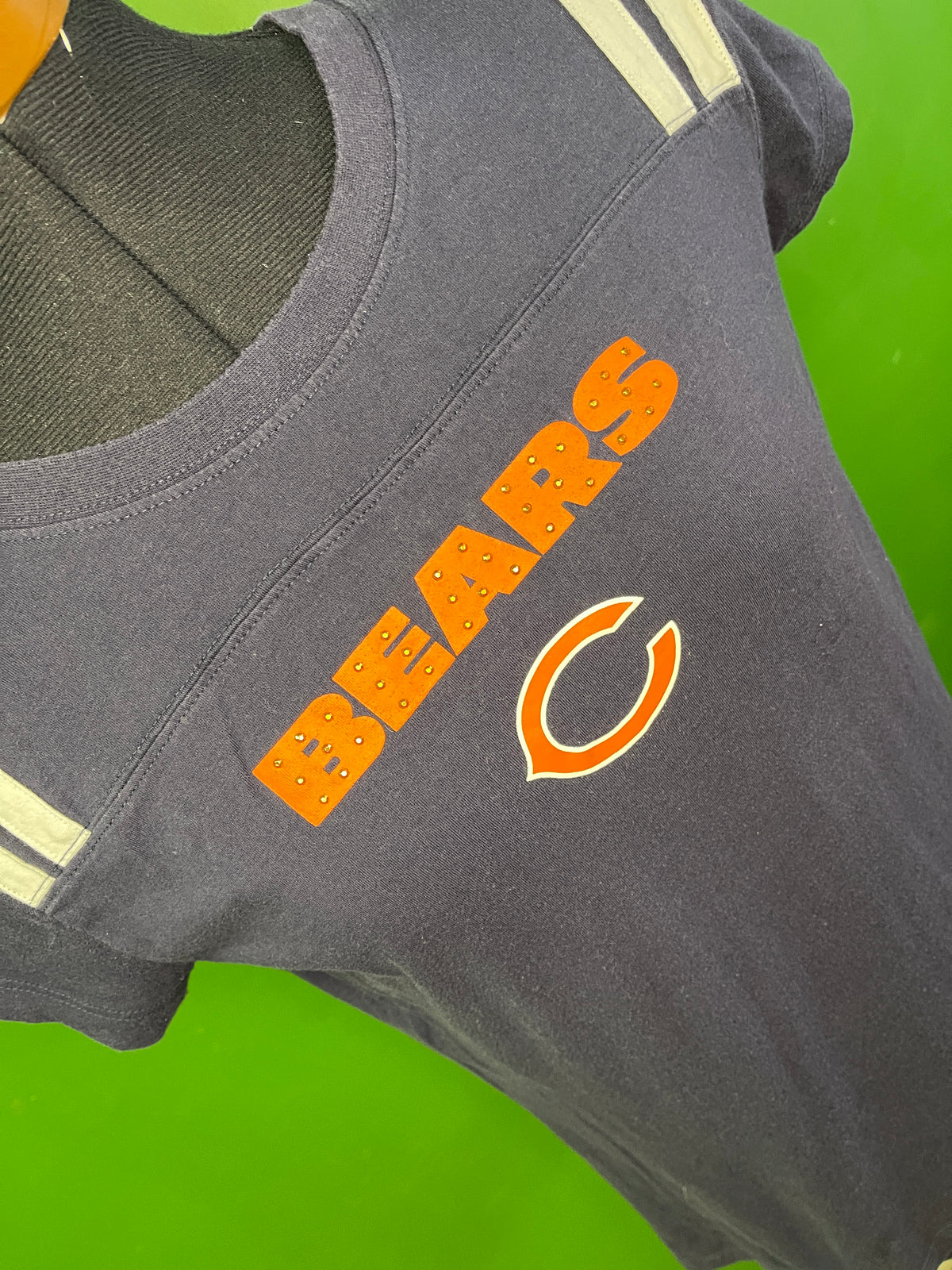 NFL Chicago Bears 100% Cotton T-Shirt Girls' Large 10-12