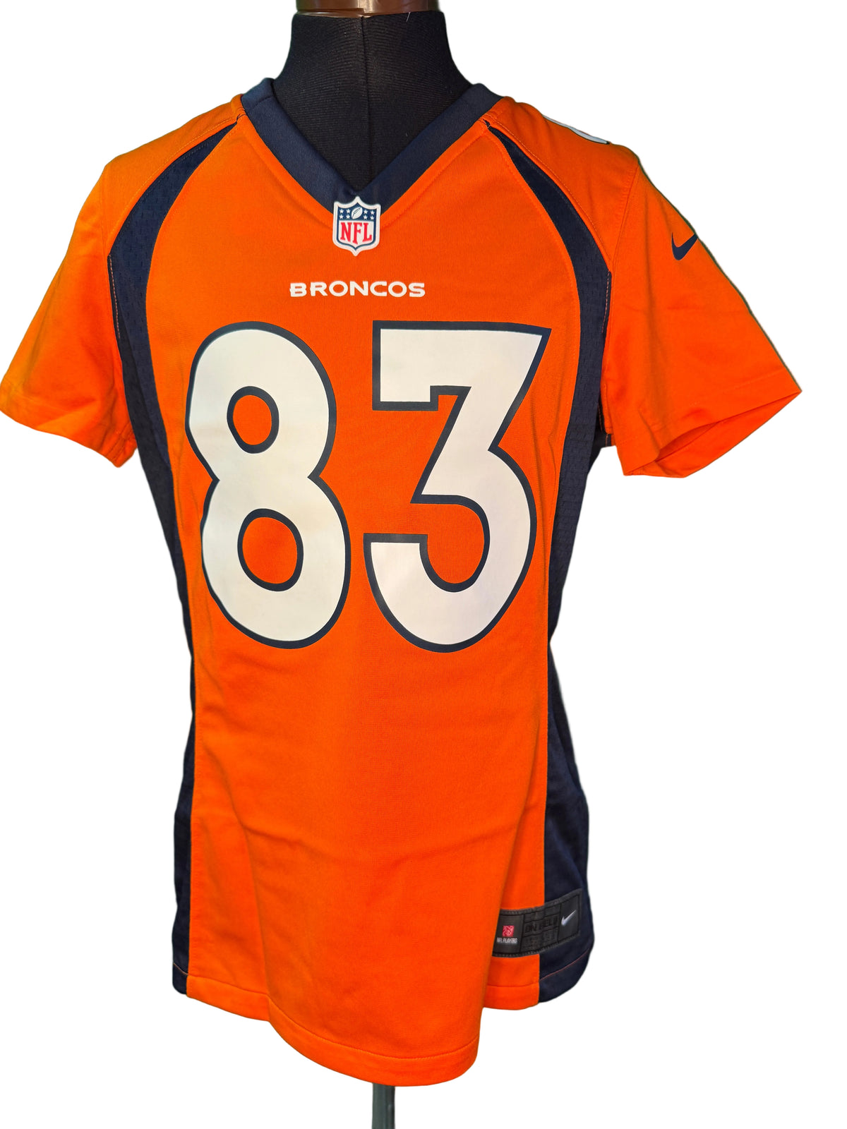 NFL Denver Broncos Wes Welker #83 Nike Game Jersey Women's Medium