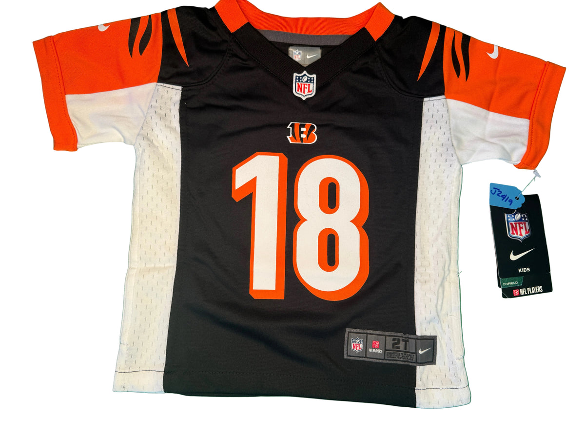 NFL Cincinnati Bengals A J Green #18 Game Jersey Toddler 2T NWT