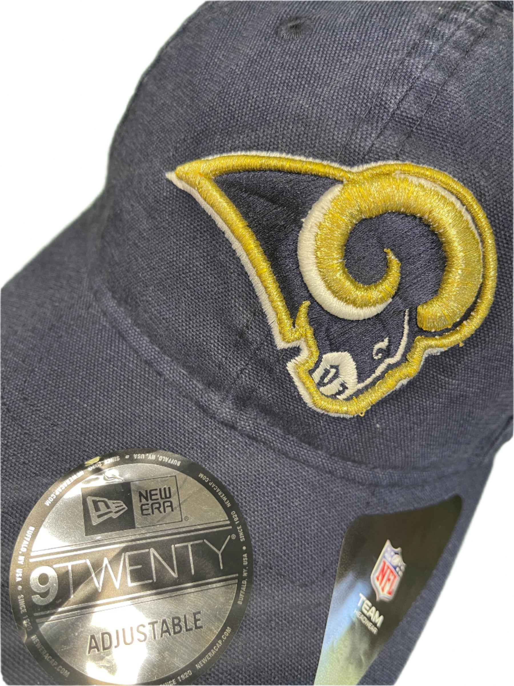 NFL Los Angeles Rams New Era 9TWENTY Strapback Baseball Cap/Hat OSFA NWT