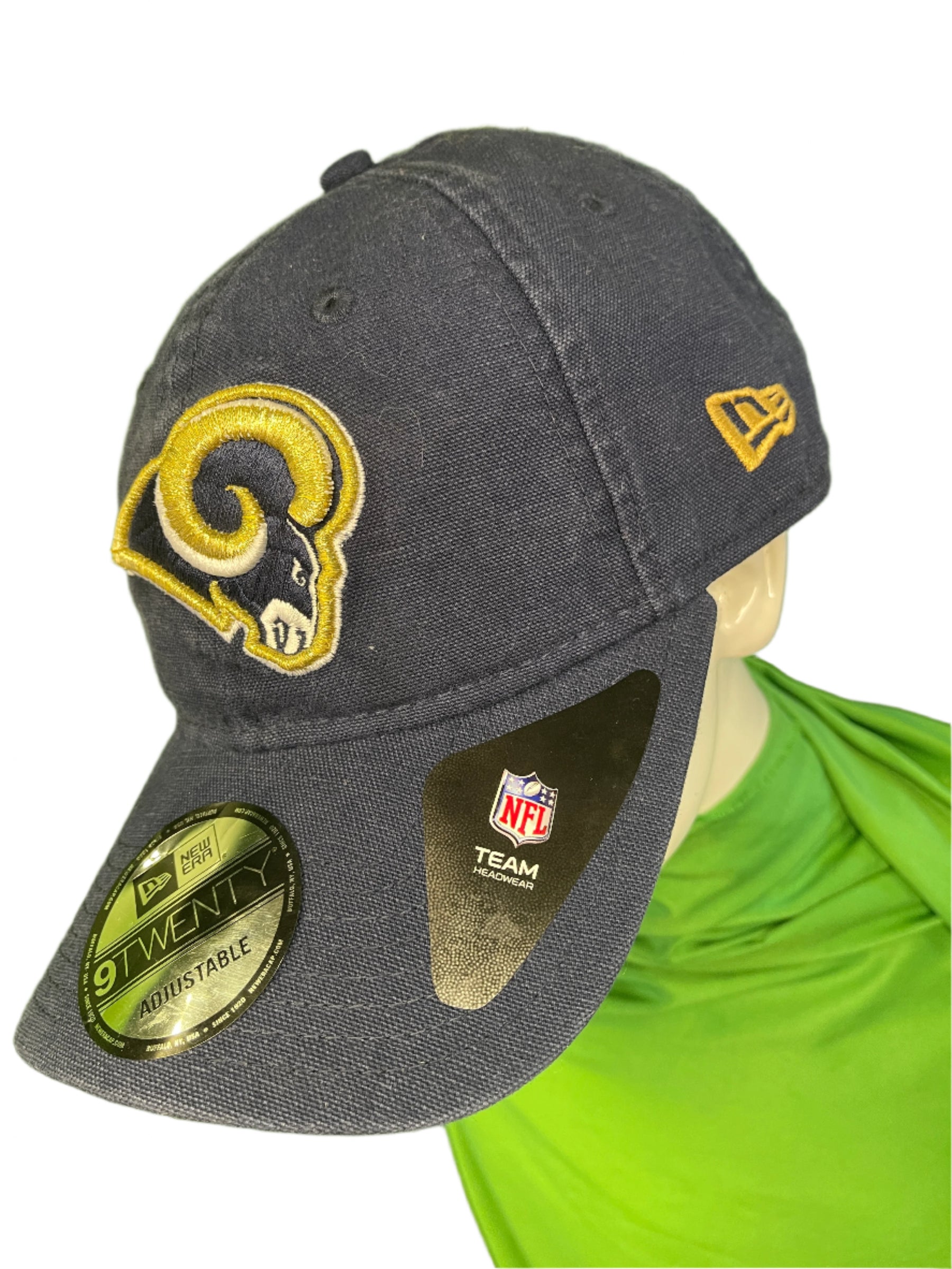 NFL Los Angeles Rams New Era 9TWENTY Strapback Baseball Cap/Hat OSFA NWT