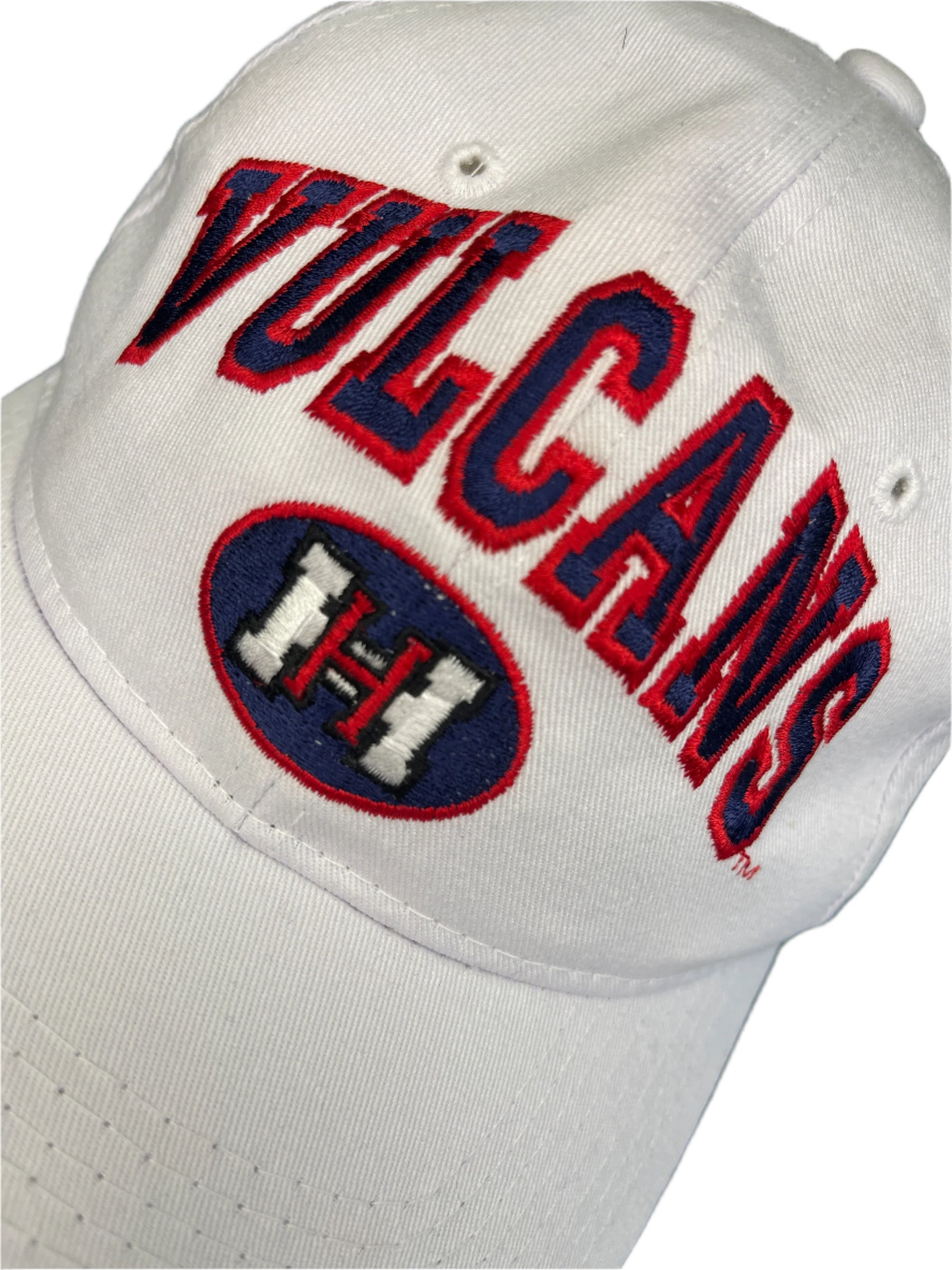 NCAA Hawaii Hilo Vulcans Zephyr Hat/Cap White Snapback OSFA NWOT