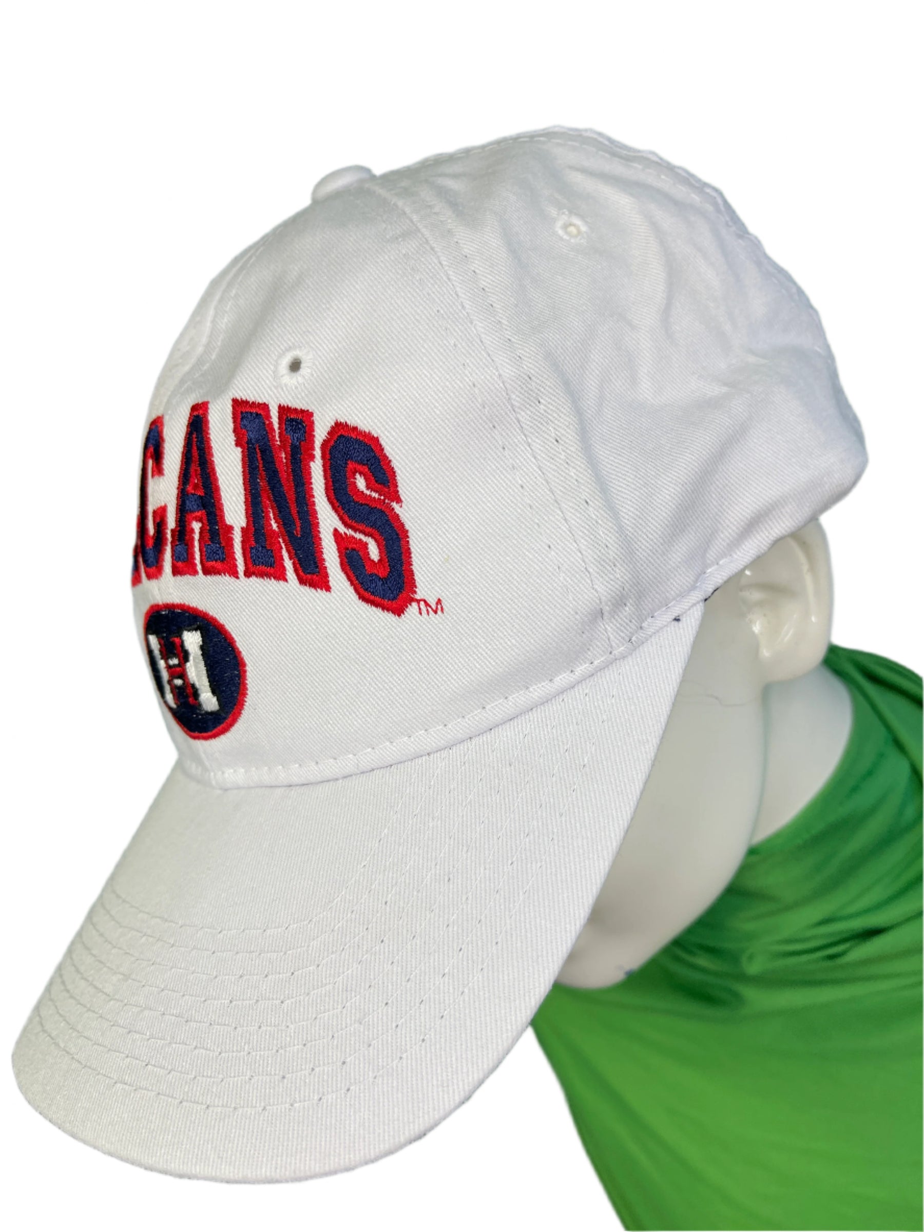 NCAA Hawaii Hilo Vulcans Zephyr Hat/Cap White Snapback OSFA NWOT