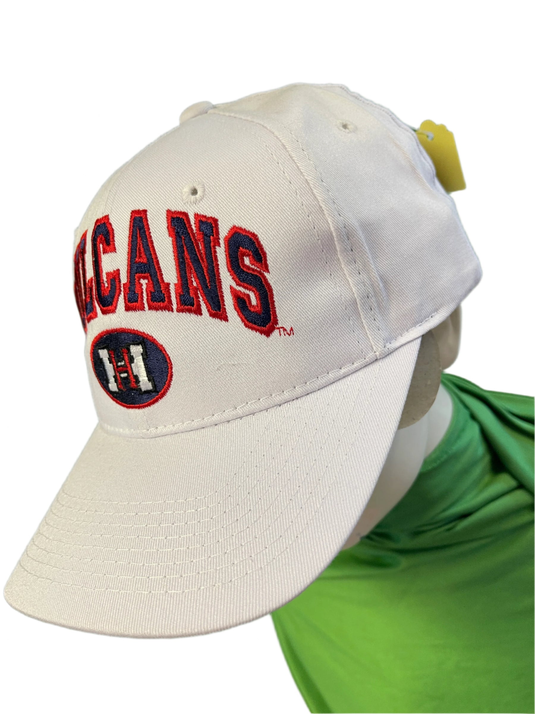 NCAA Hawaii Hilo Vulcans Zephyr Hat/Cap White Snapback OSFA NWT
