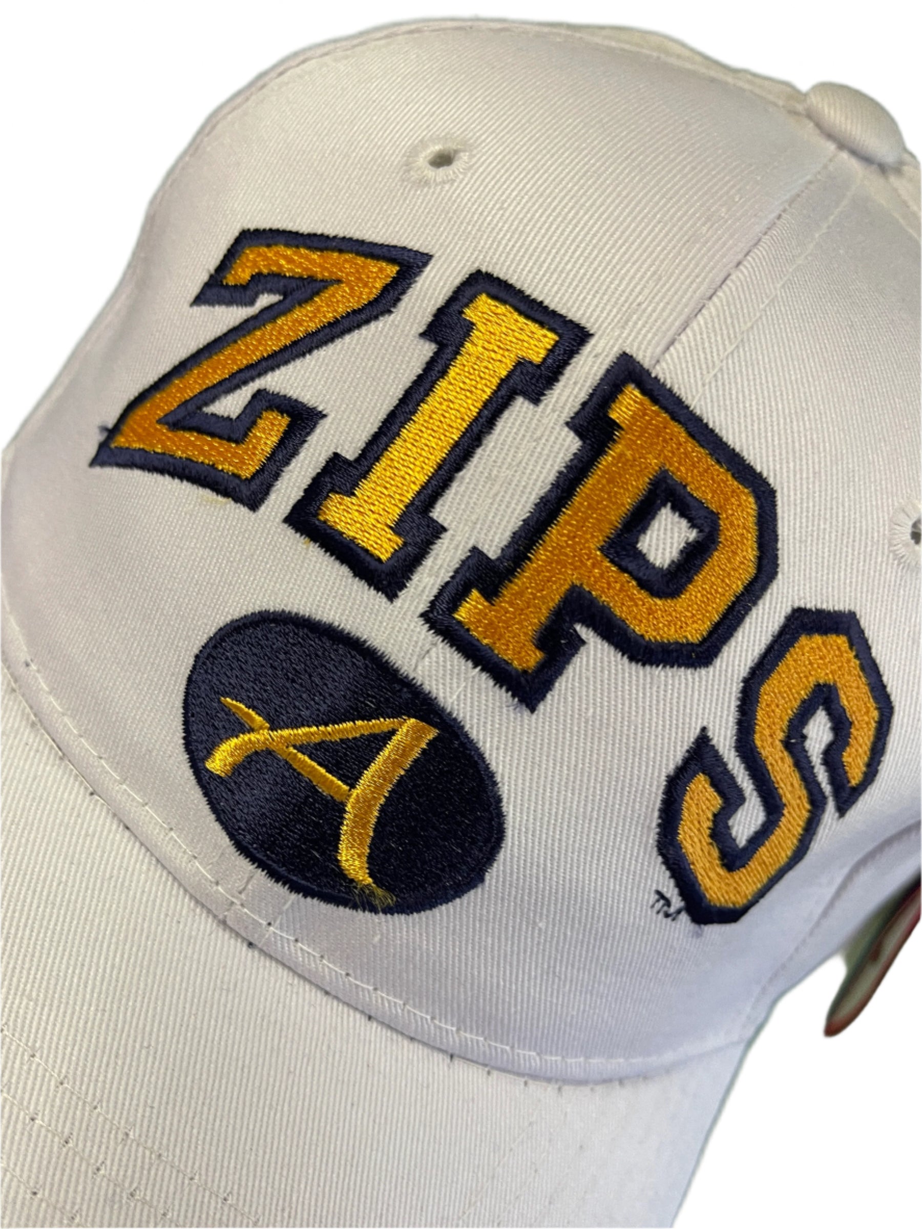 NCAA Akron Zips Zephyr Hat/Cap White Snapback OSFA NWT