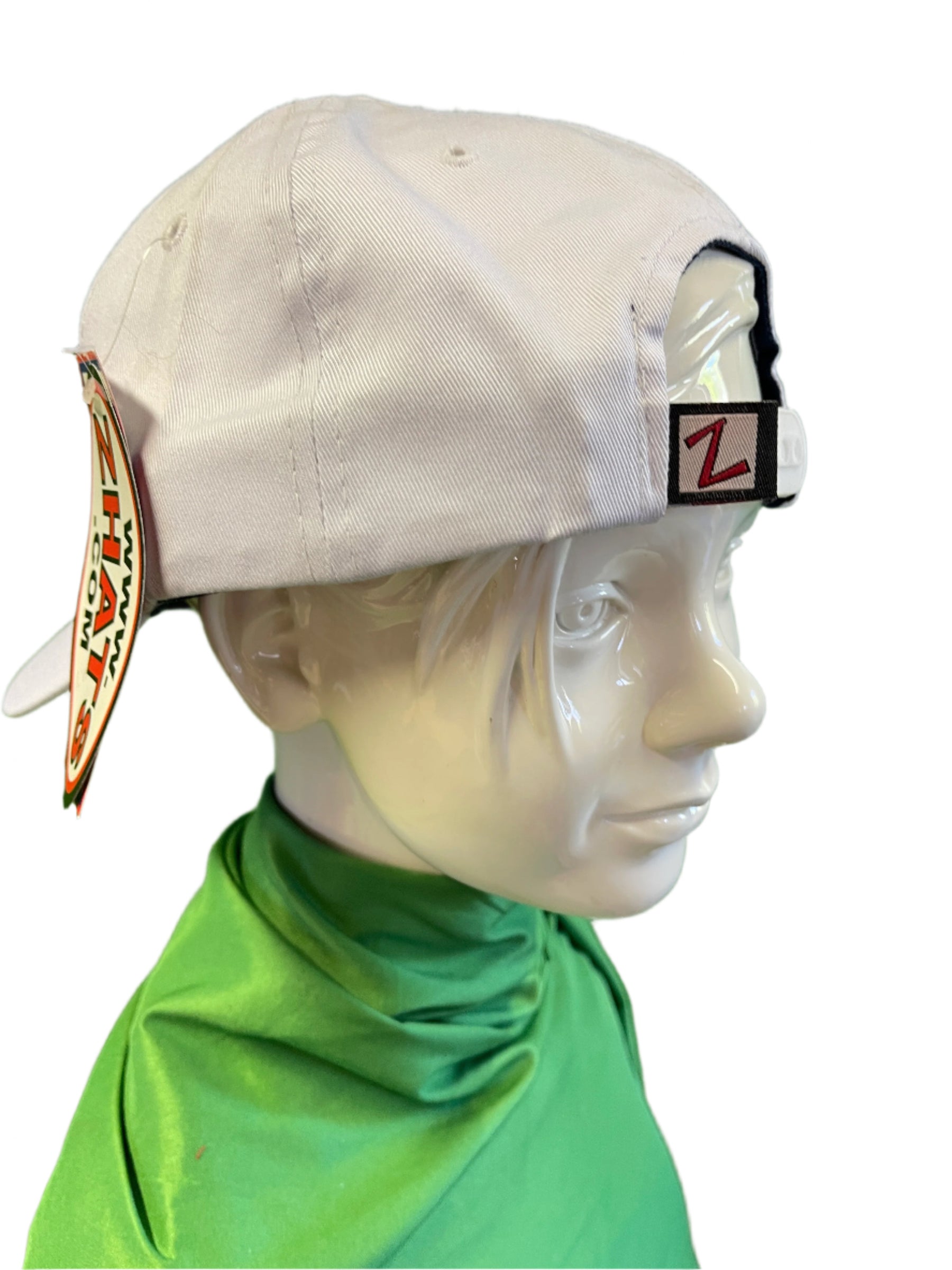 NCAA Akron Zips Zephyr Hat/Cap White Snapback OSFA NWT