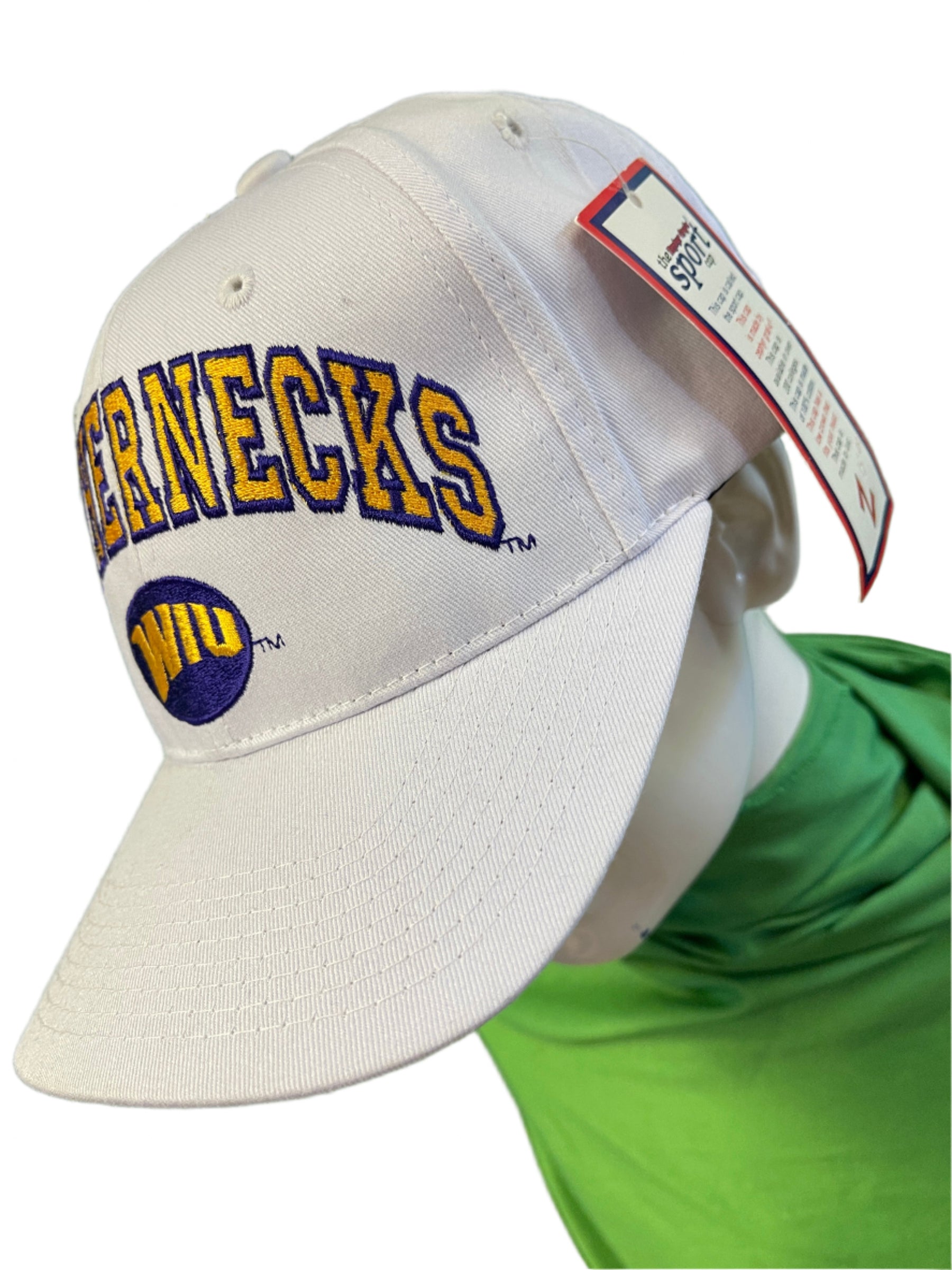 NCAA Western Illinois Leathernecks Zephyr Hat/Cap White Snapback OSFA NWT