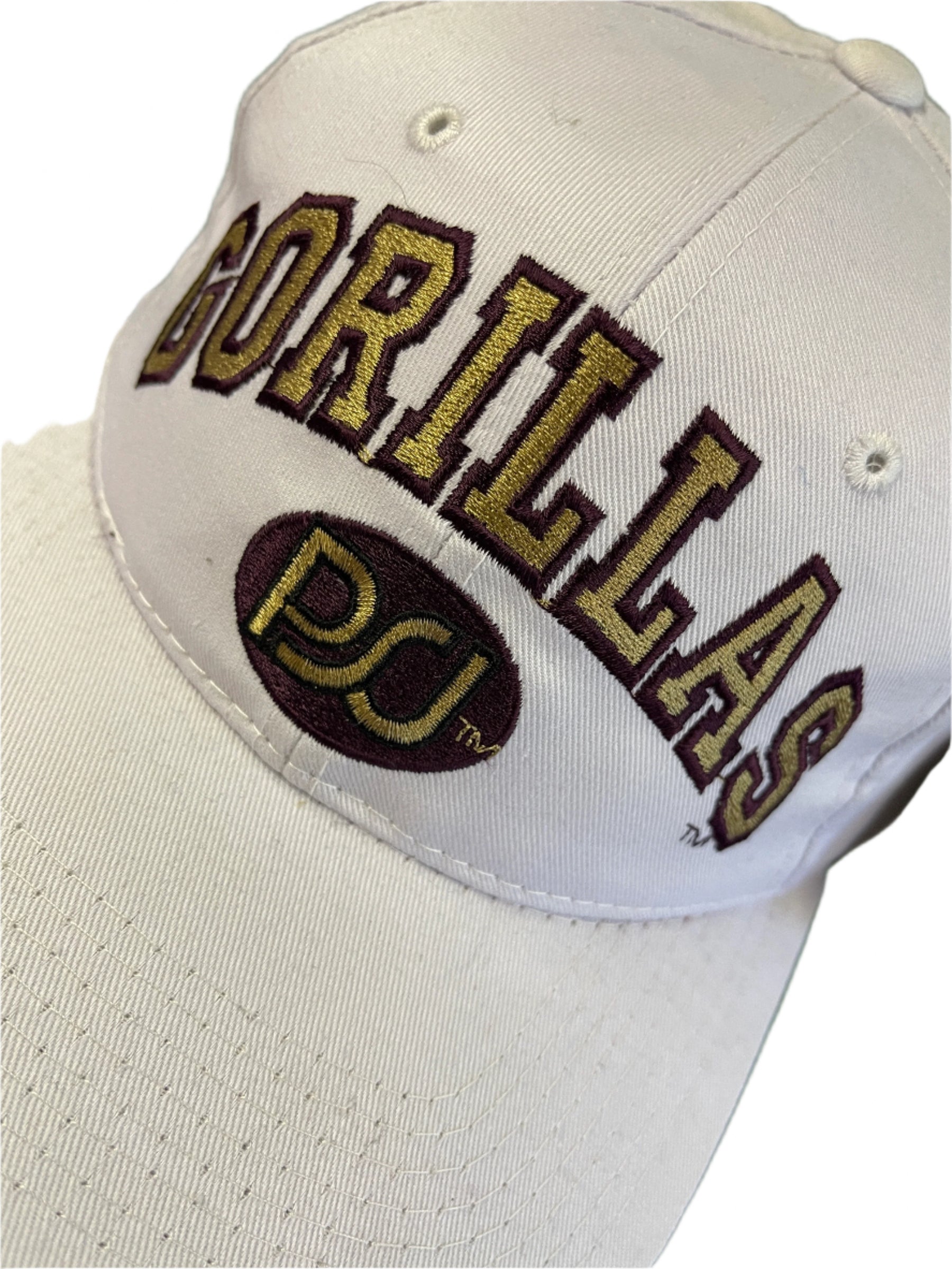 NCAA Pittsburg State Gorillas Zephyr Hat/Cap White Snapback OSFA NWT