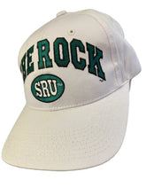 NCAA Slippery Rock The Rock Zephyr Hat/Cap White Snapback OSFA NWOT