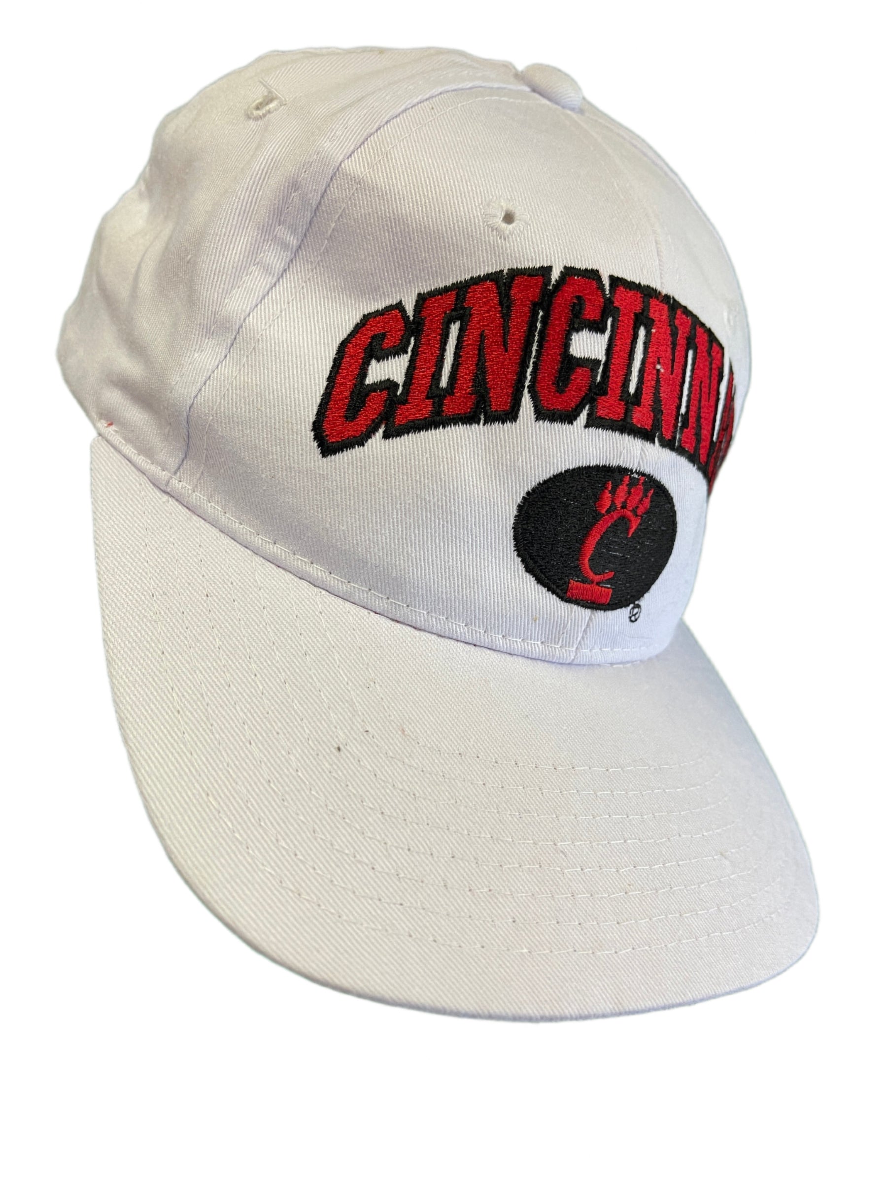NCAA Cincinnati Bearcats Zephyr Hat/Cap White Snapback OSFA NWOT