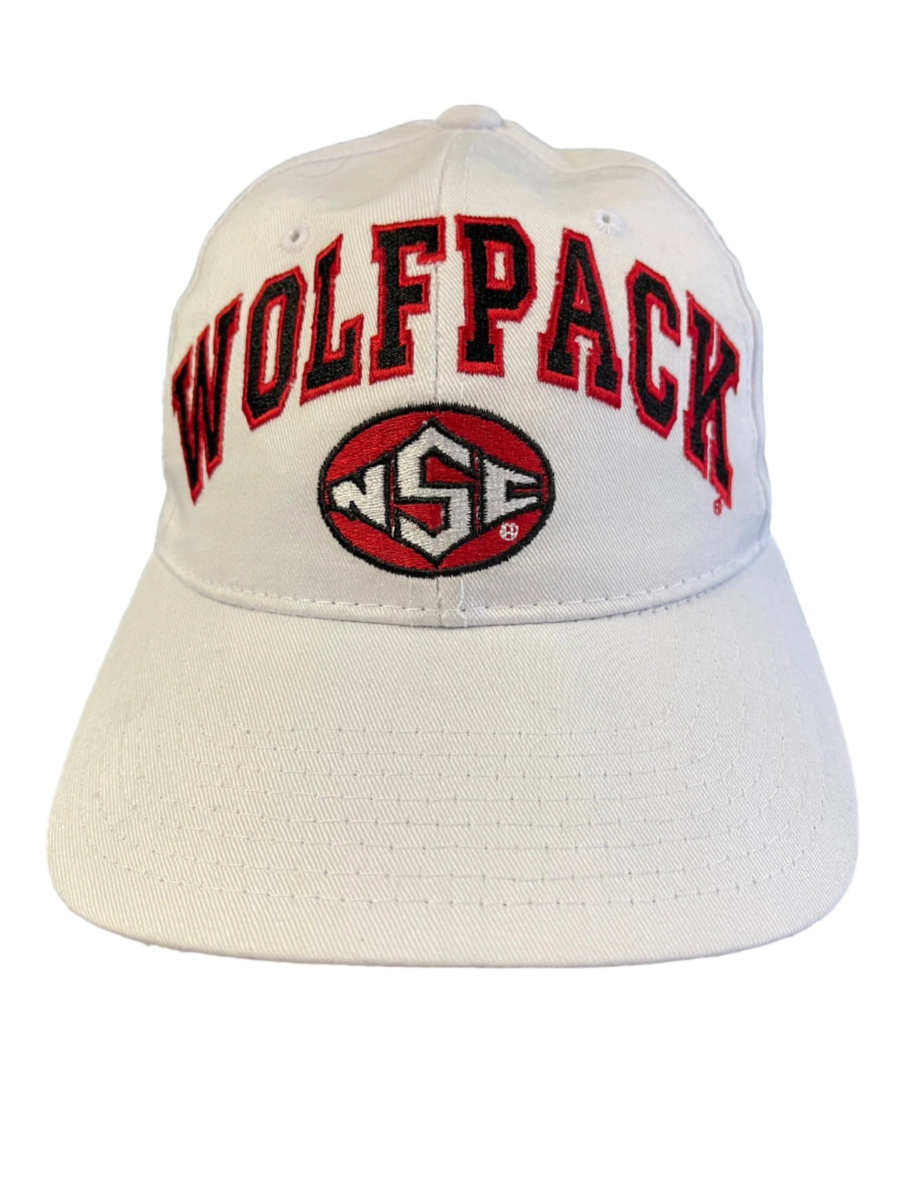 NCAA North Carolina State Wolfpack Zephyr Hat/Cap White Snapback OSFA NWOT