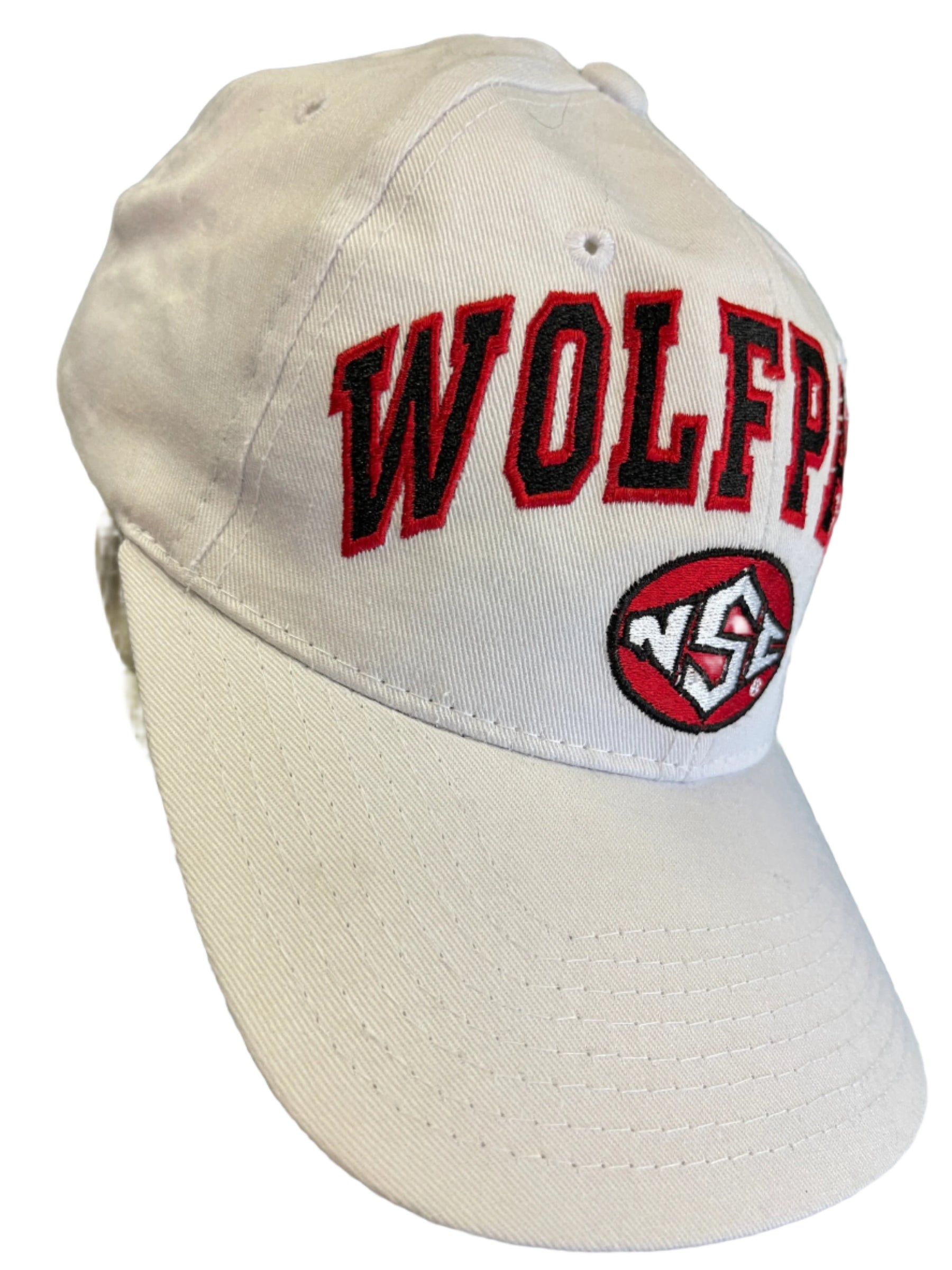 NCAA North Carolina State Wolfpack Zephyr Hat/Cap White Snapback OSFA NWOT