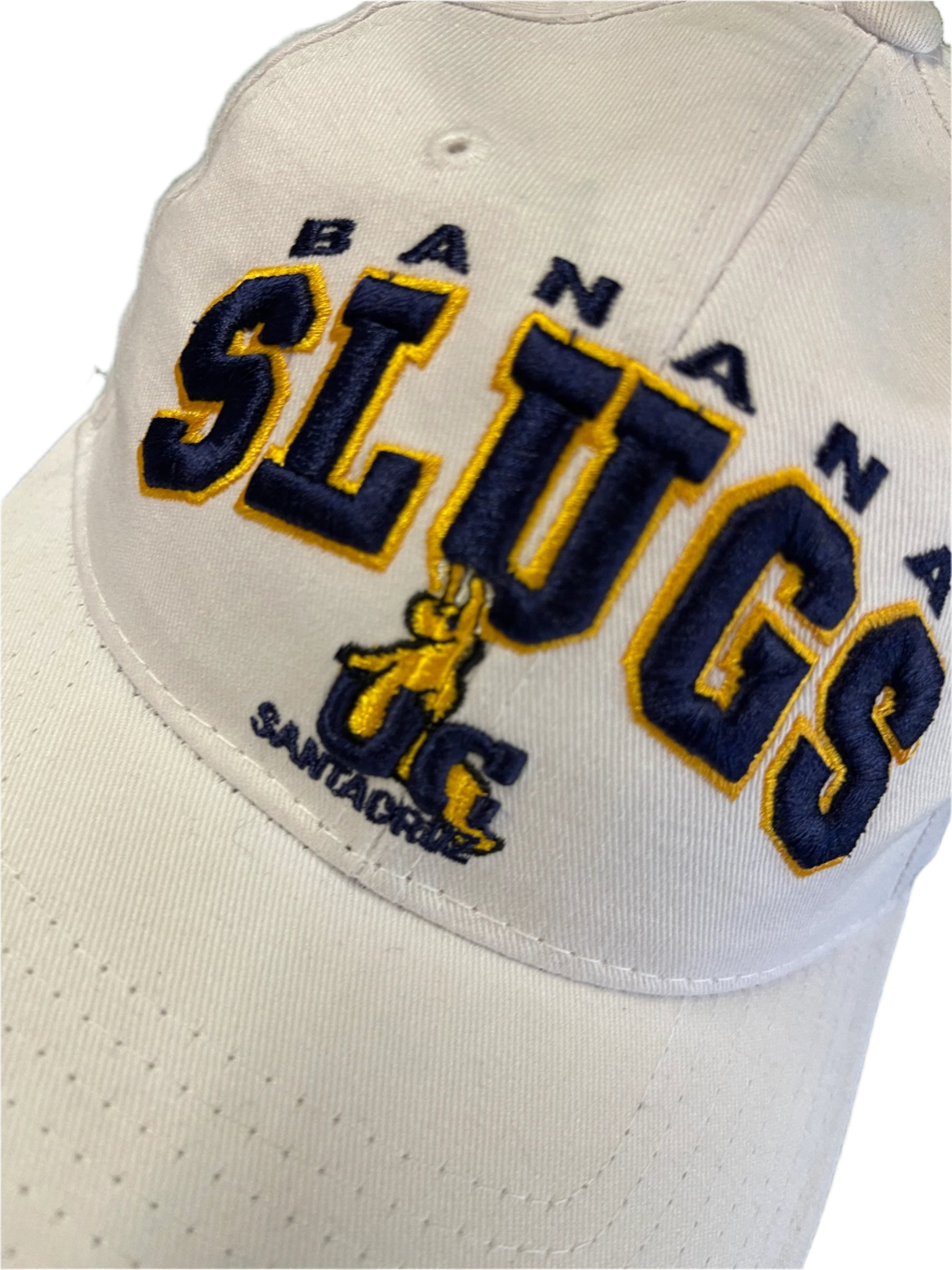 NCAA UC Santa Cruz Banana Slugs Zephyr Hat/Cap White Snapback OSFA NWOT