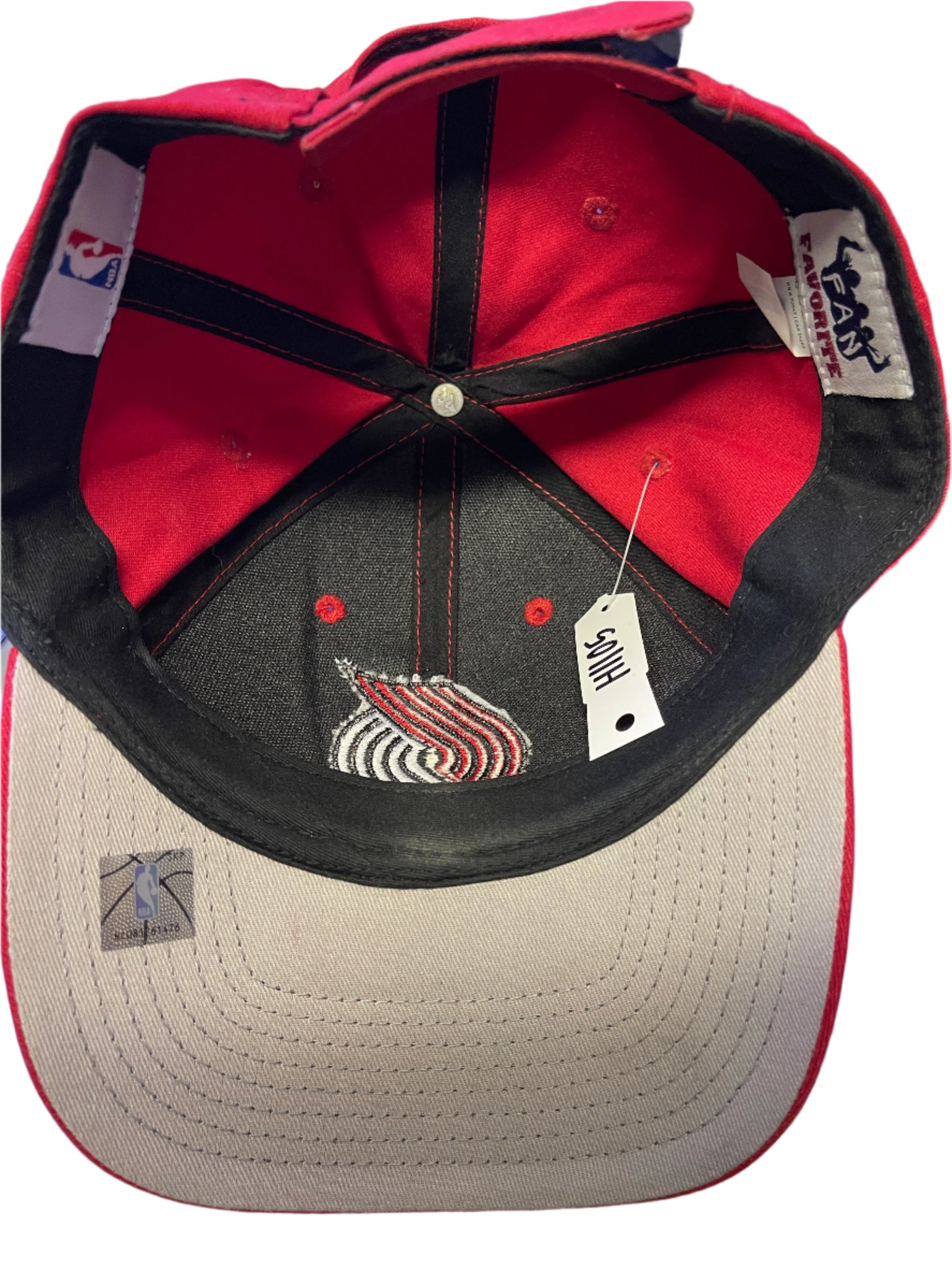 NBA Portland Trail Blazers Strapback Cap/Hat OSFA