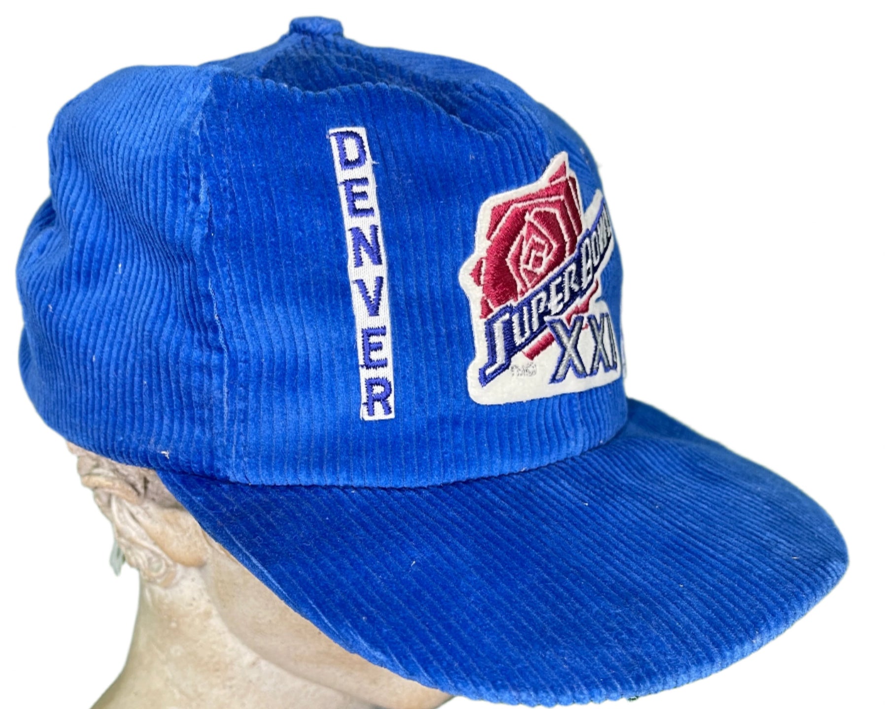 NFL Denver Broncos Super Bowl XXI Vintage Snapback Cap/Hat Adult OSFA