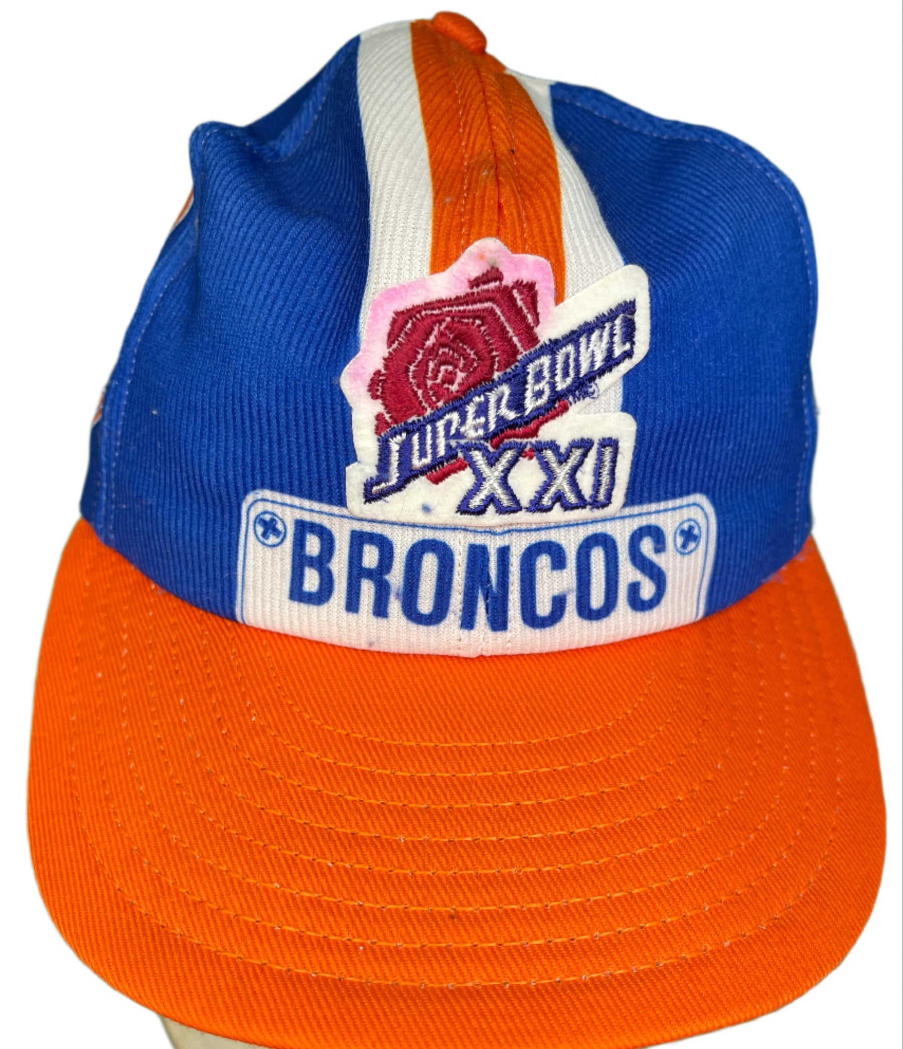 NFL Denver Broncos Super Bowl XXI Snapback Cap/Hat Adult OSFA