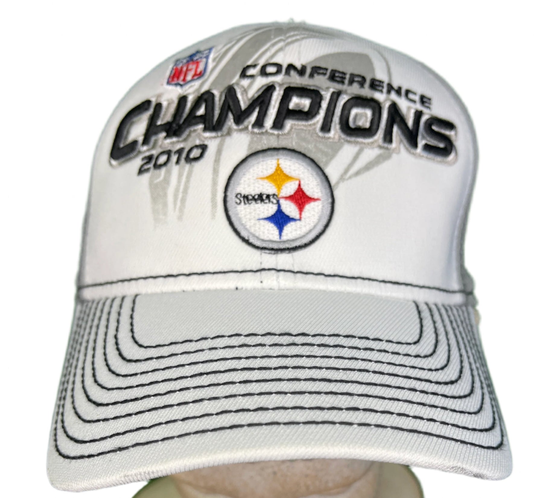 NFL Pittsburgh Steelers 2010 Conference Champions Baseball Cap/Hat Adult OSFA