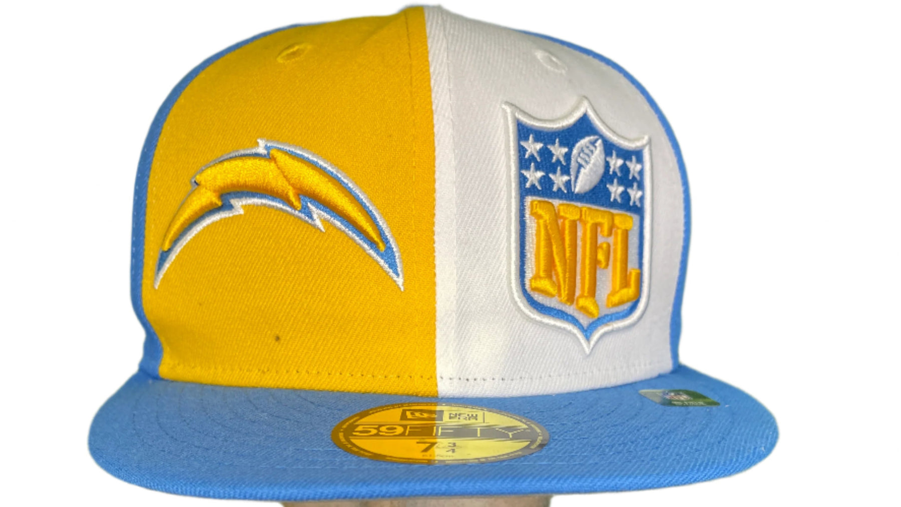 NFL Los Angeles Chargers New Era 59FIFTY Baseball Hat/Cap 7-3/4 NWT