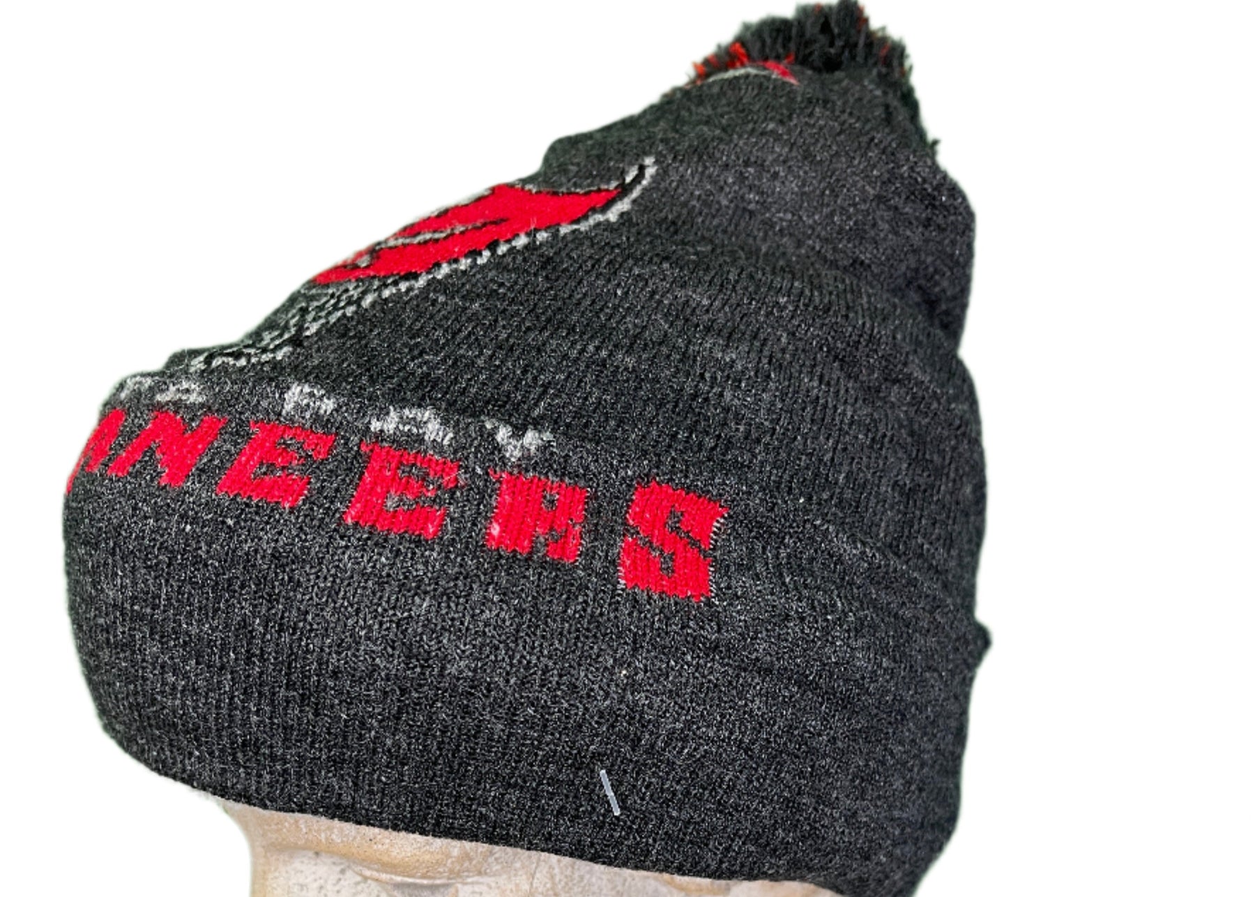 NFL Tampa Bay Buccaneers Woolly Bobble Hat OSFA