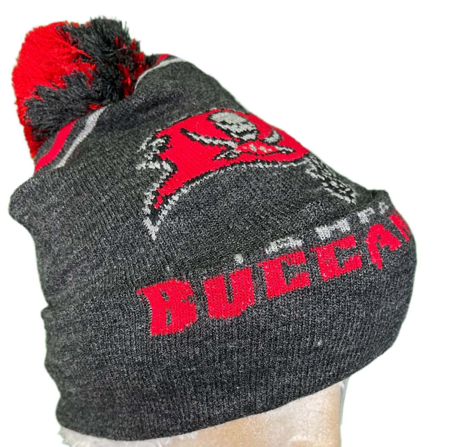 NFL Tampa Bay Buccaneers Woolly Bobble Hat OSFA