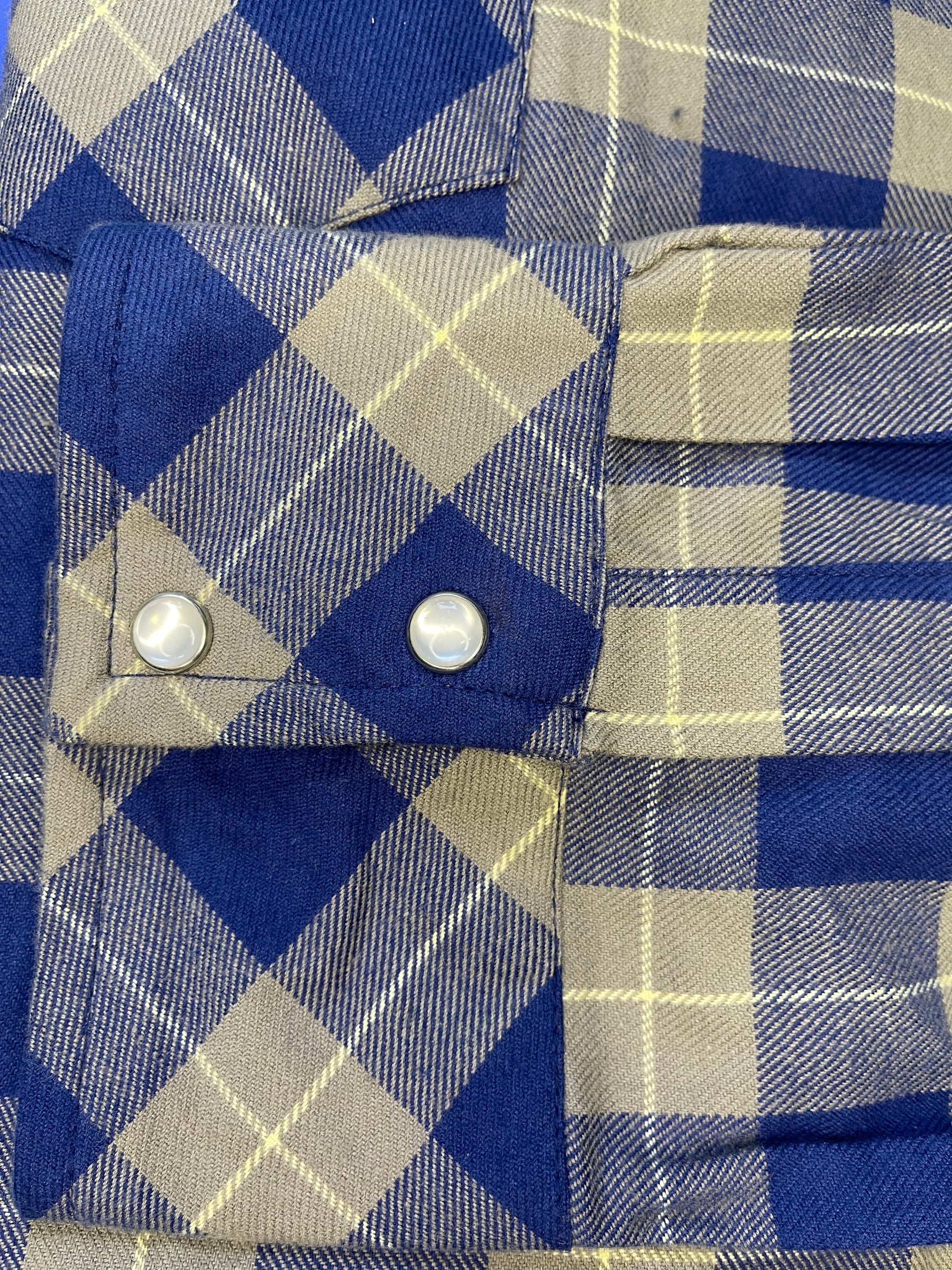 Blake Shelton Ltd Ed Green/Blue Plaid L/S Flannel Shirt Men's 3X-Large