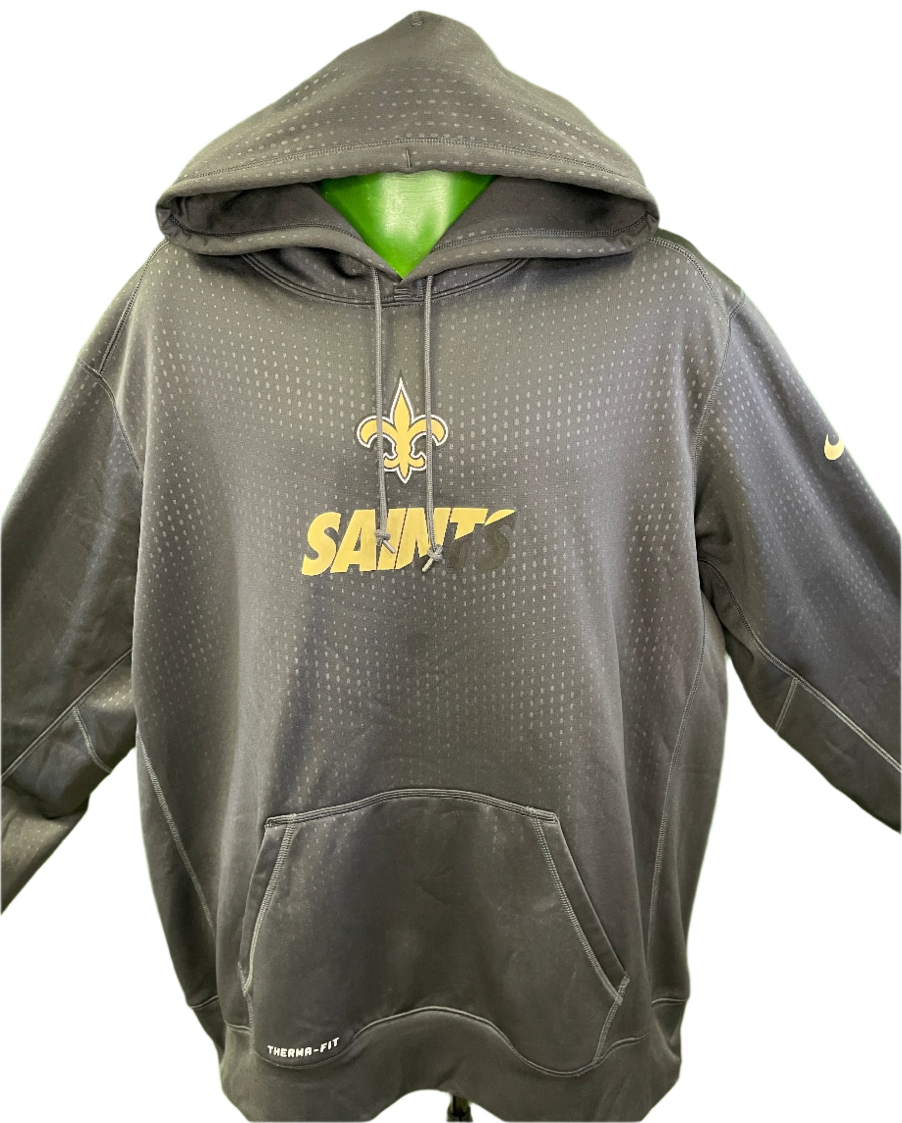 NFL New Orleans Saints Therma-Fit Hoodie Men's 2X-Large