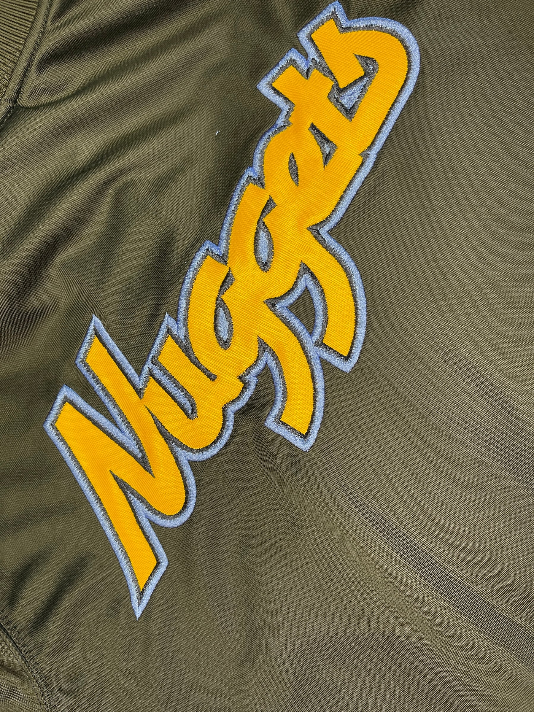 NBA Denver Nuggets Stitched Polyester Track Jacket Youth Medium 10-12