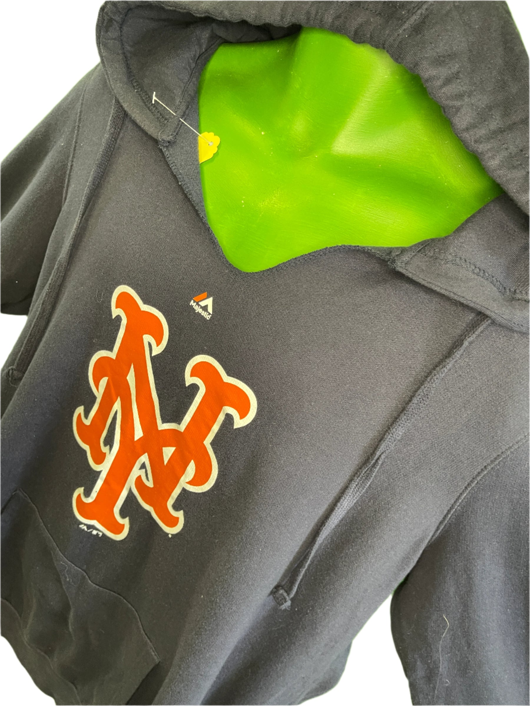 MLB New York Mets Majestic Plus Size Pullover Sweatshirt Women's 1X X-Large