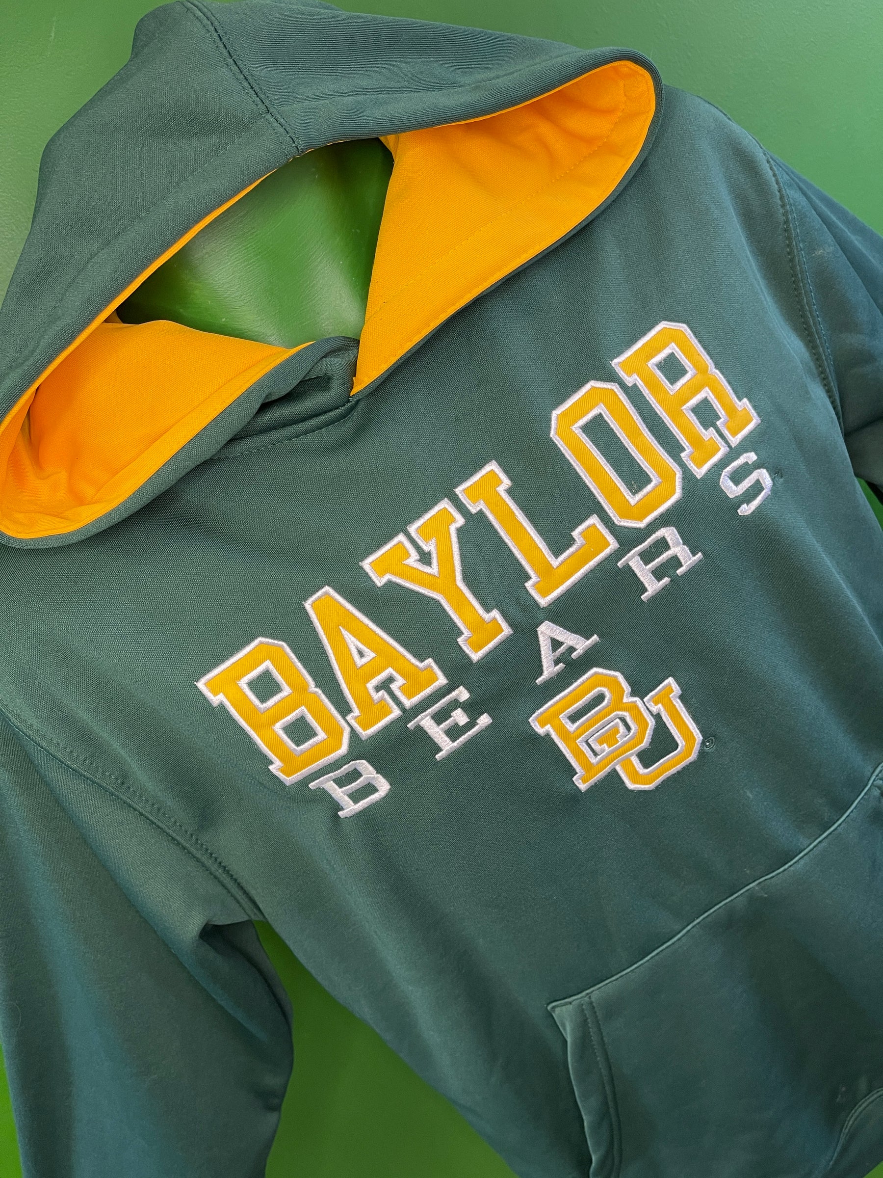 NCAA Baylor Bears Colosseum Pullover Hoodie Sweatshirt Youth Large 16-18
