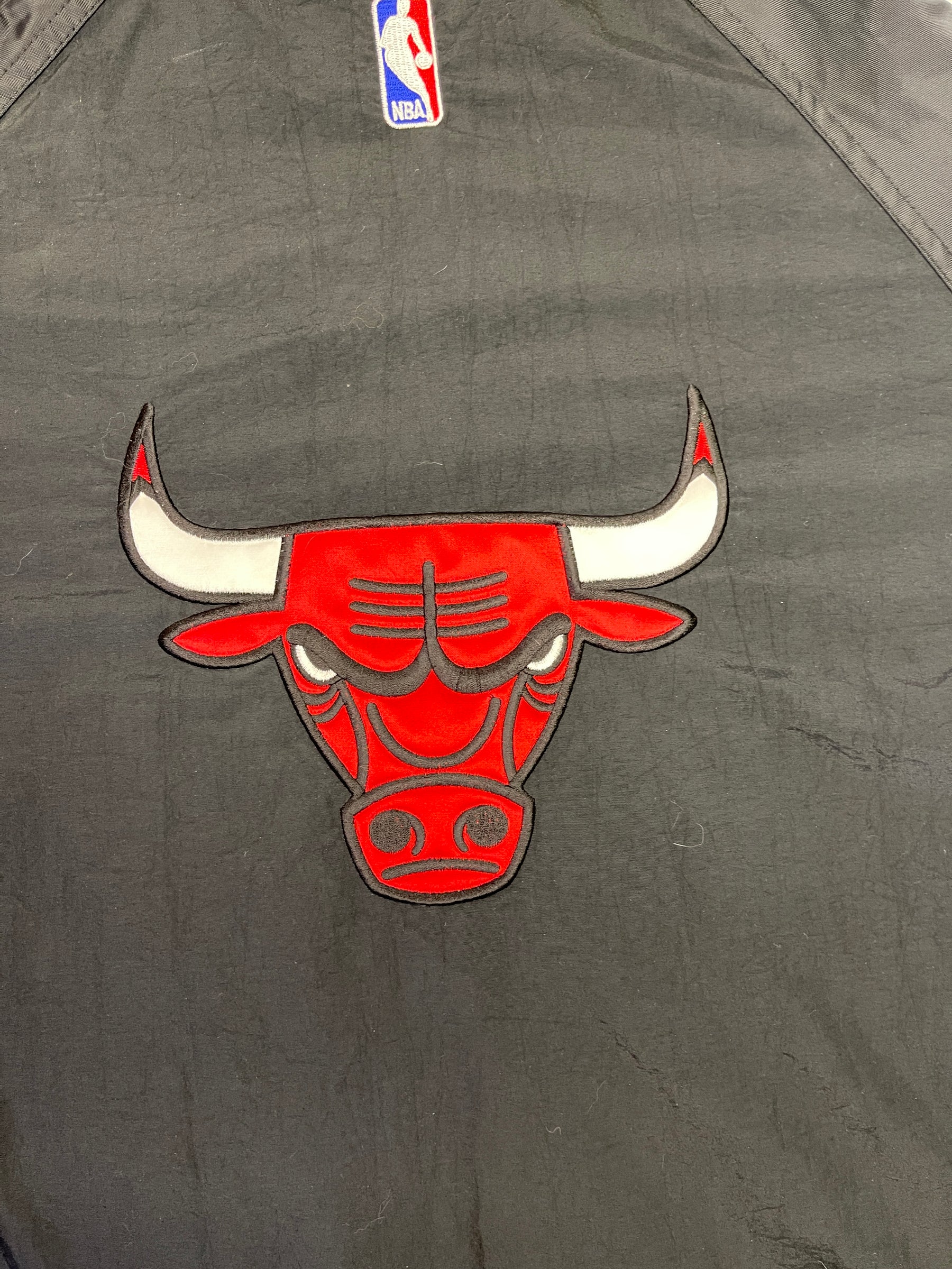 NBA Chicago Bulls Starter Vintage Puffer Pullover Jacket Coat Youth X-Large 18