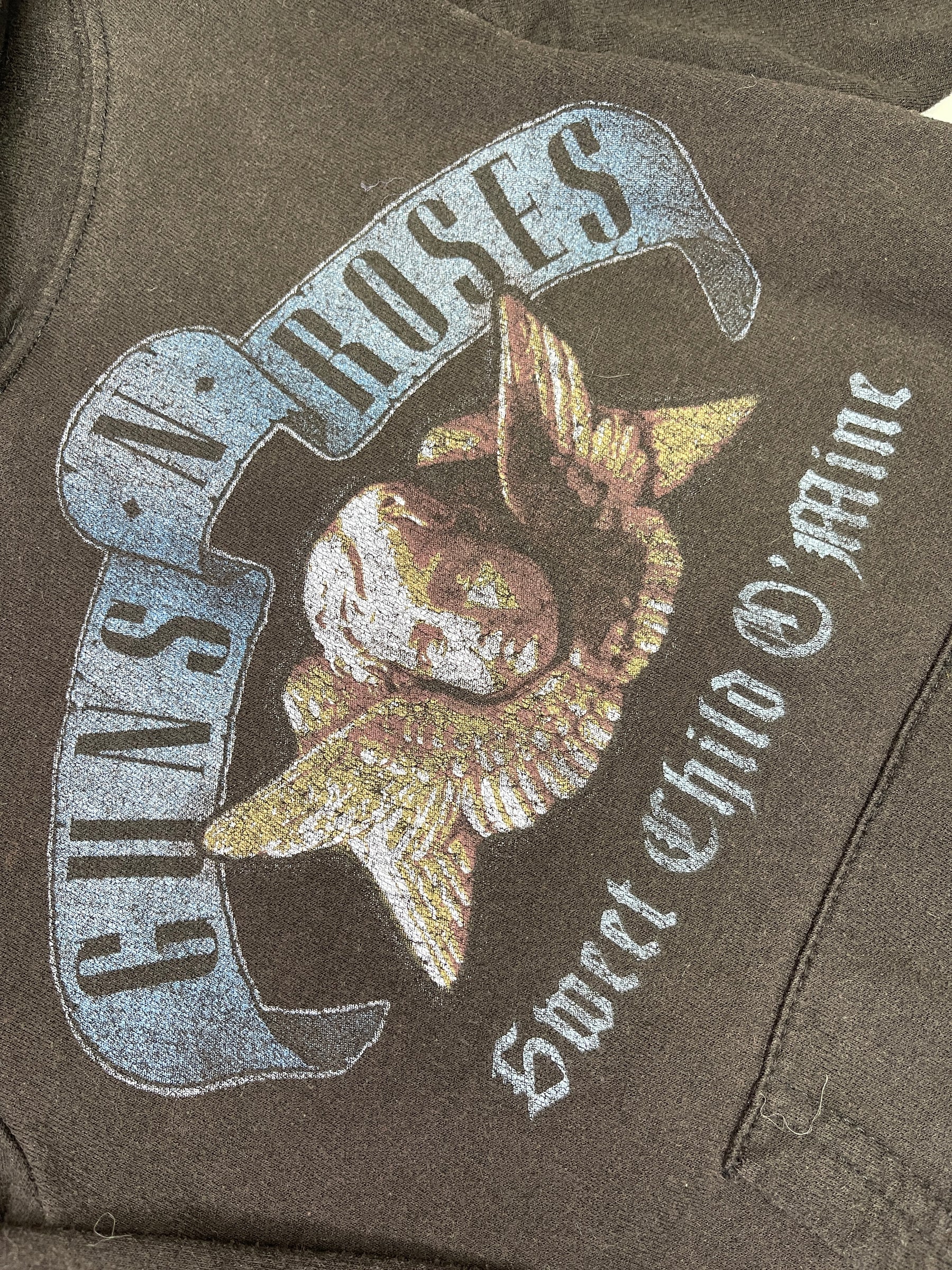 Guns N' Roses Dark Grey Pullover Hoodie Youth X-Small 4T