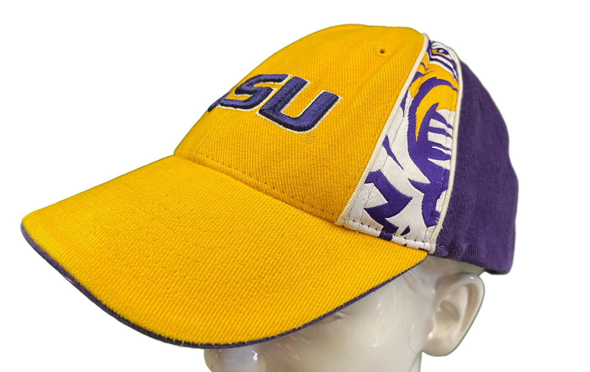 NCAA Louisiana State LSU Tigers Colour Blocked Hat/Cap Youth OSFA