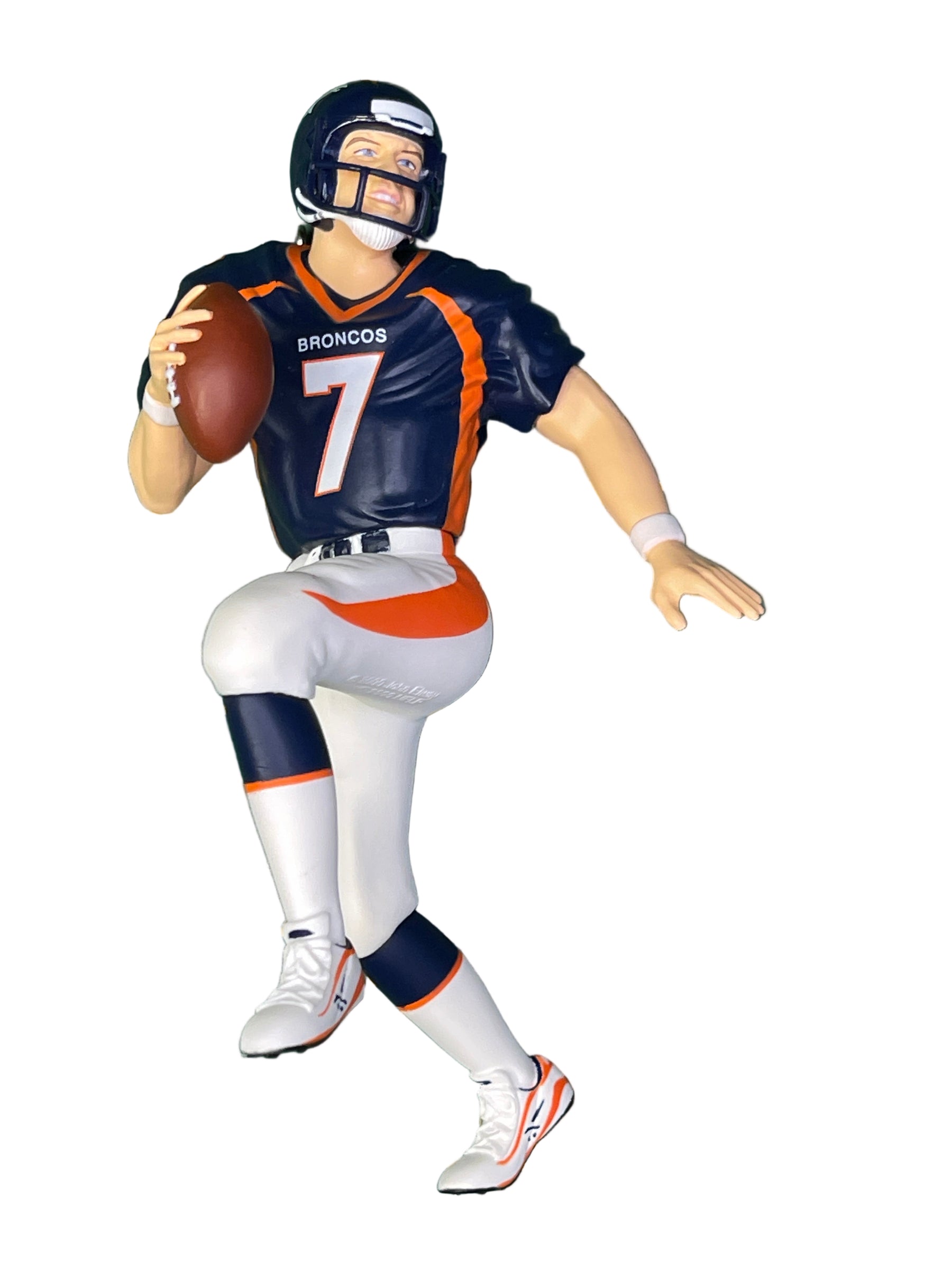 NFL Denver Broncos Hallmark Keepsake Christmas Collectable Ornament Elway #7 NWT