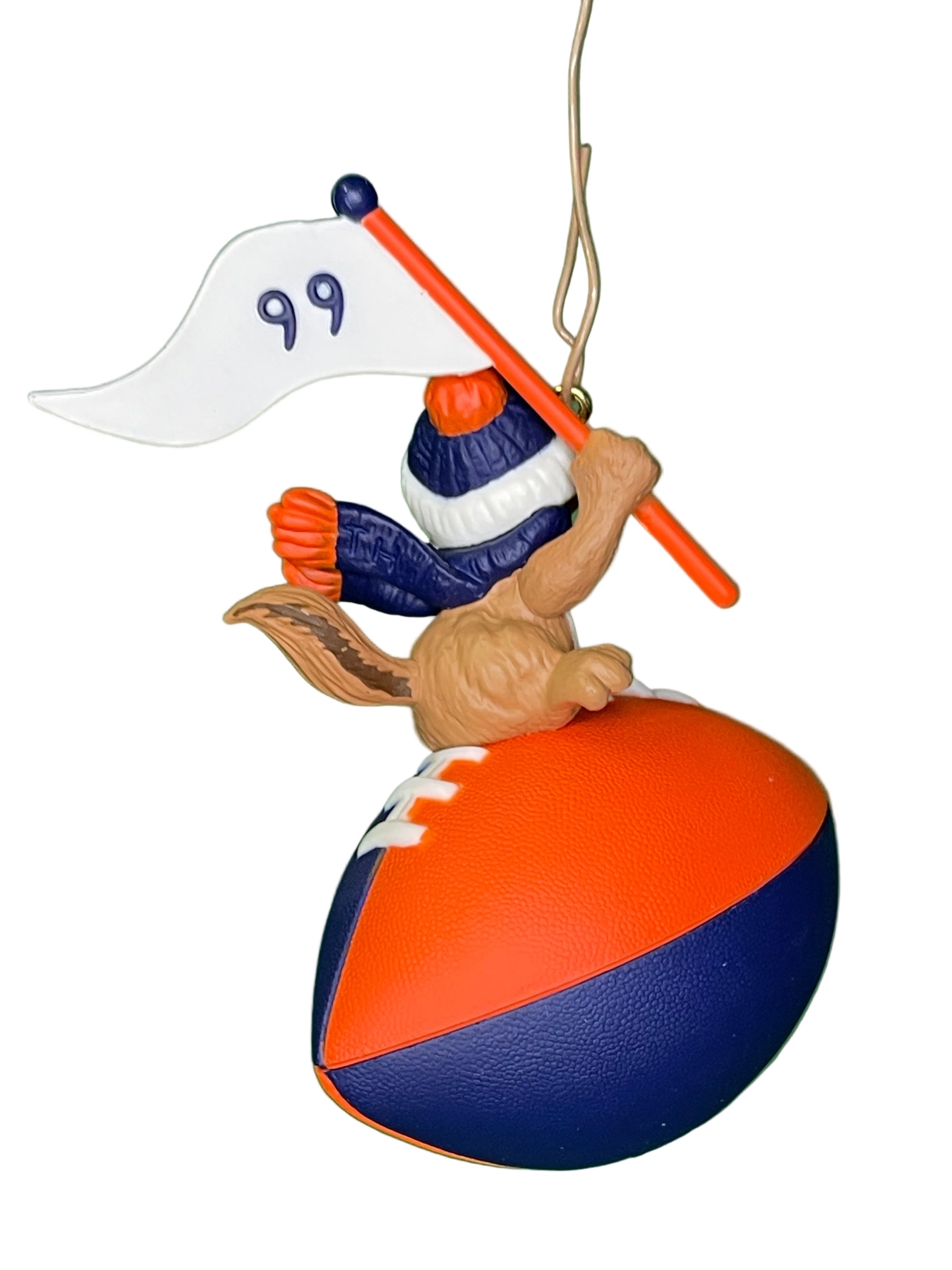 NFL Denver Broncos Hallmark Keepsake Christmas Collectable Tree Ornament NWT