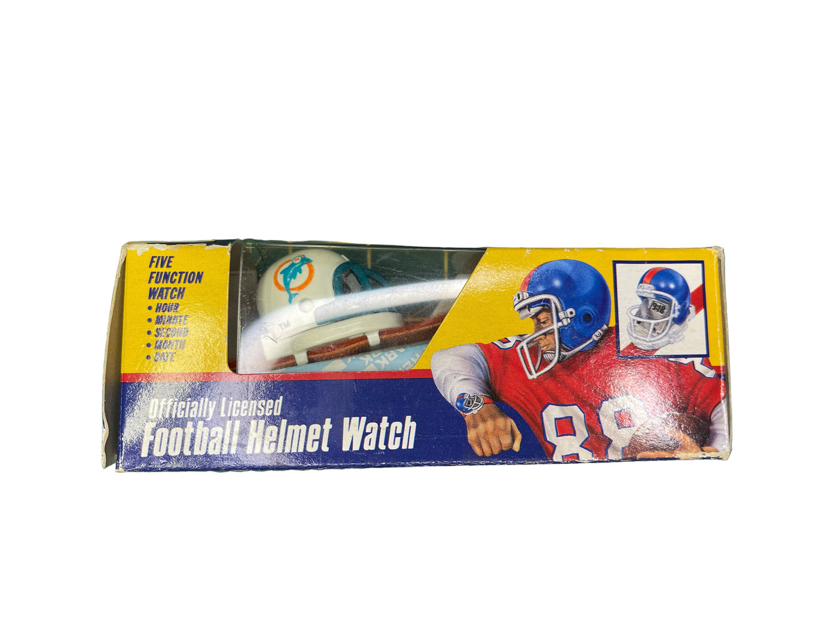 NFL Miami Dolphins Fremark Football Helmet Watch New in Package NWT RARE