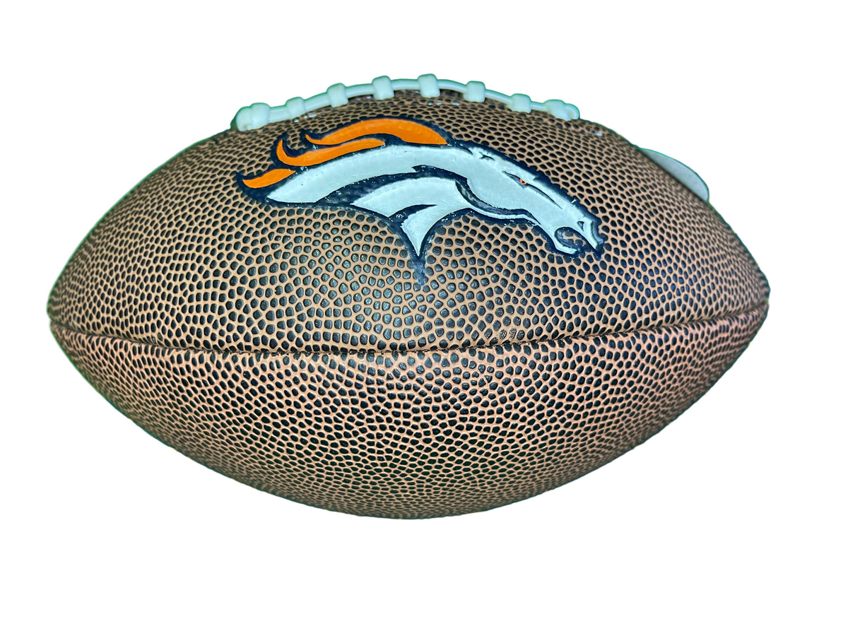 NFL Denver Broncos Mini Football Junior Sized Fan Cave
