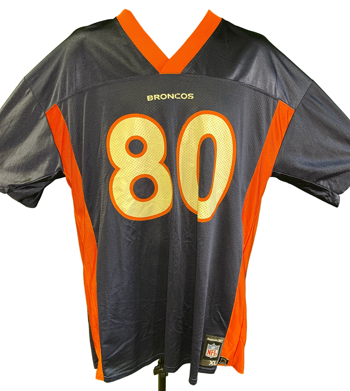 NFL Denver Broncos Rod Smith #80 Reebok Vintage Jersey X-Large
