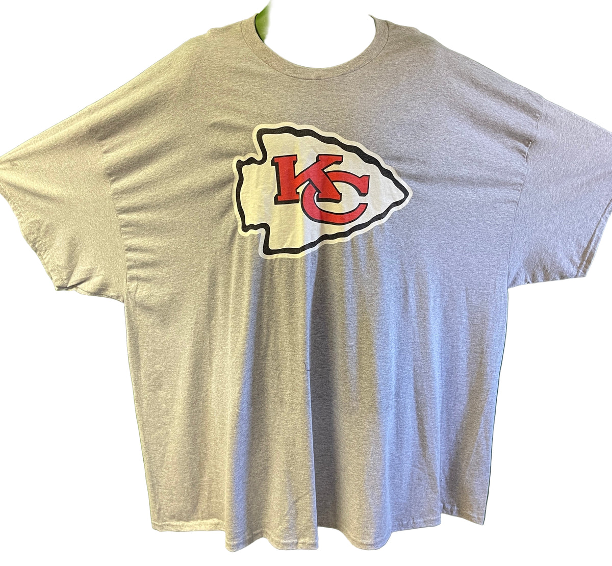 NFL Kansas City Chiefs Large Logo T-Shirt Men's 5X-Large NWT
