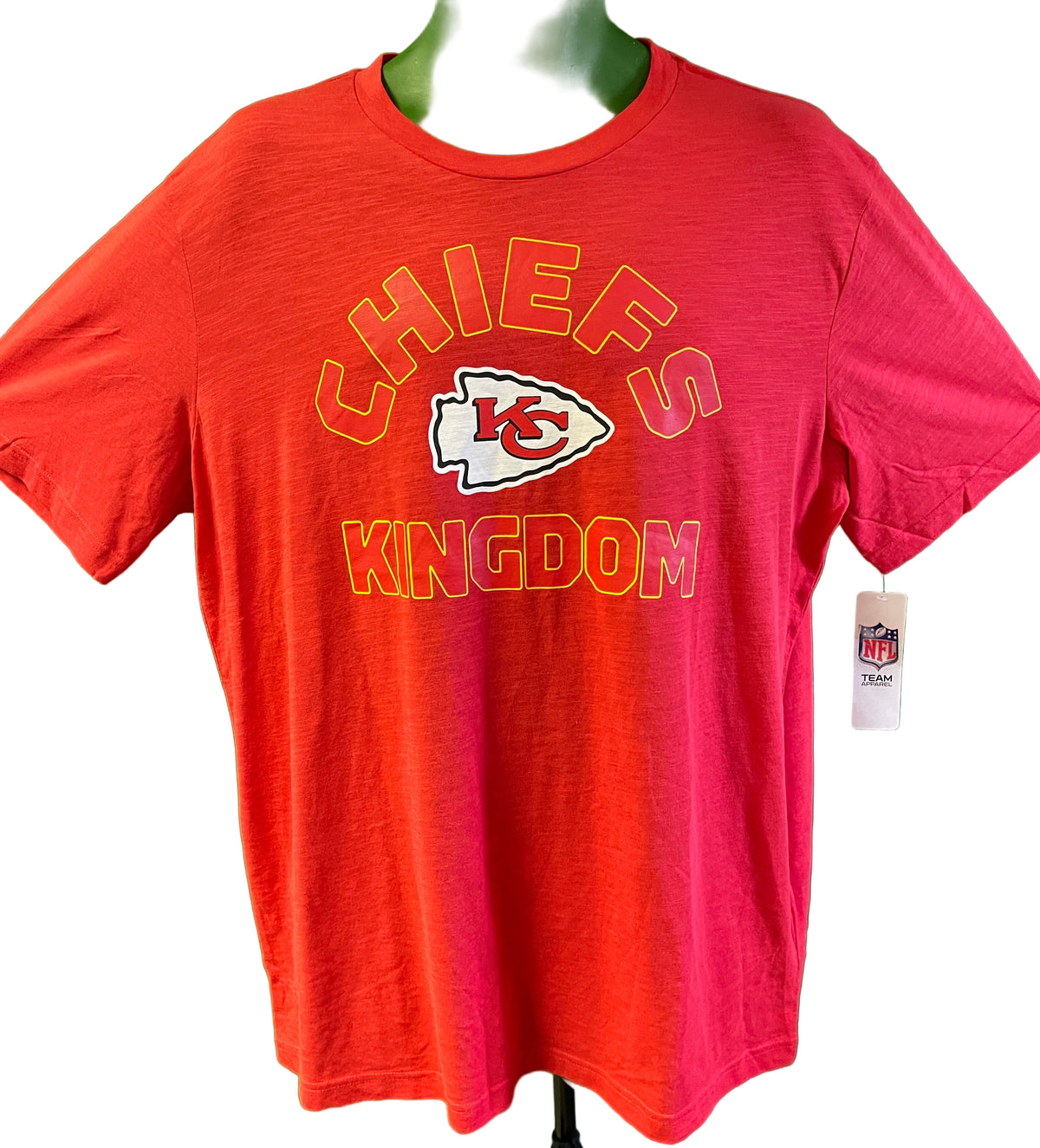 NFL Kansas City Chiefs Heathered T-Shirt Men's X-Large NWT