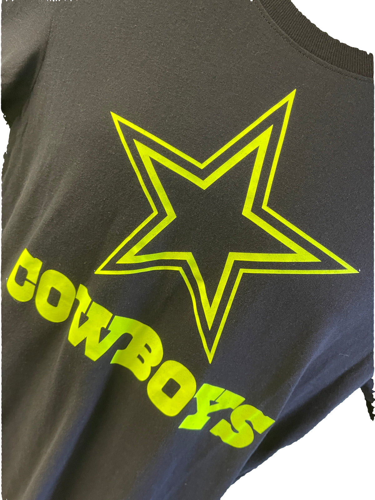 NFL Dallas Cowboys Dri-Fit Neon Print T-Shirt Men's Medium NWOT