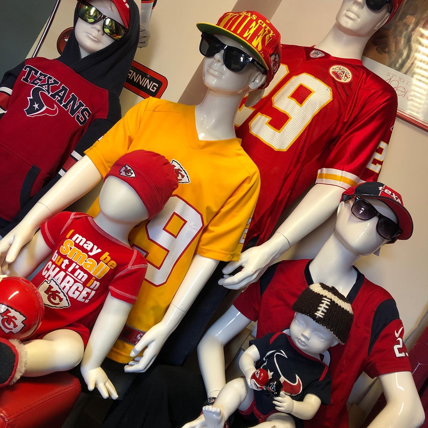 End Zone Kit Family wear #SuperAwesome!