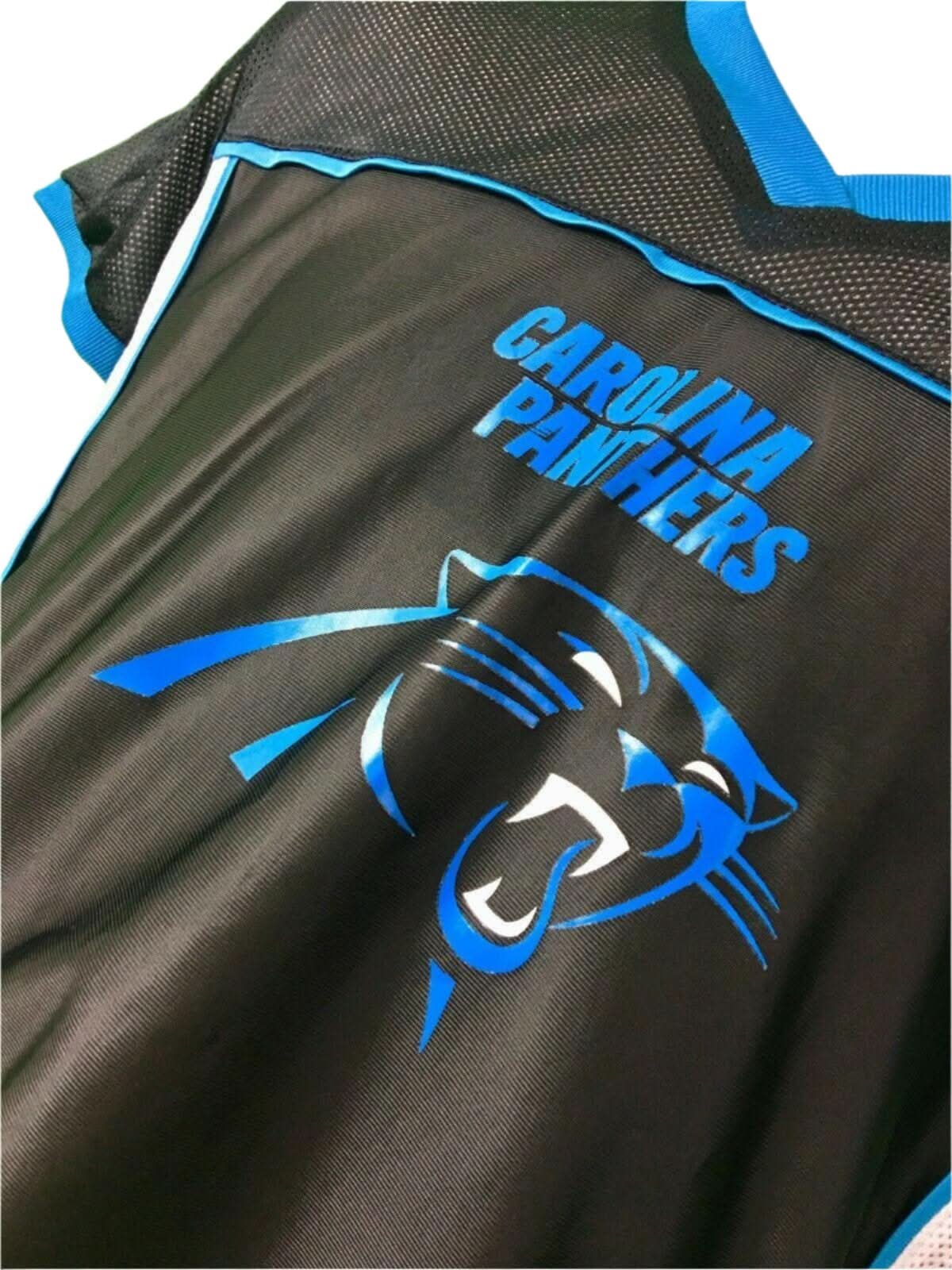 NFL Carolina Panthers Authentic Kids' Flag Football Shirt Youth Large 14-16