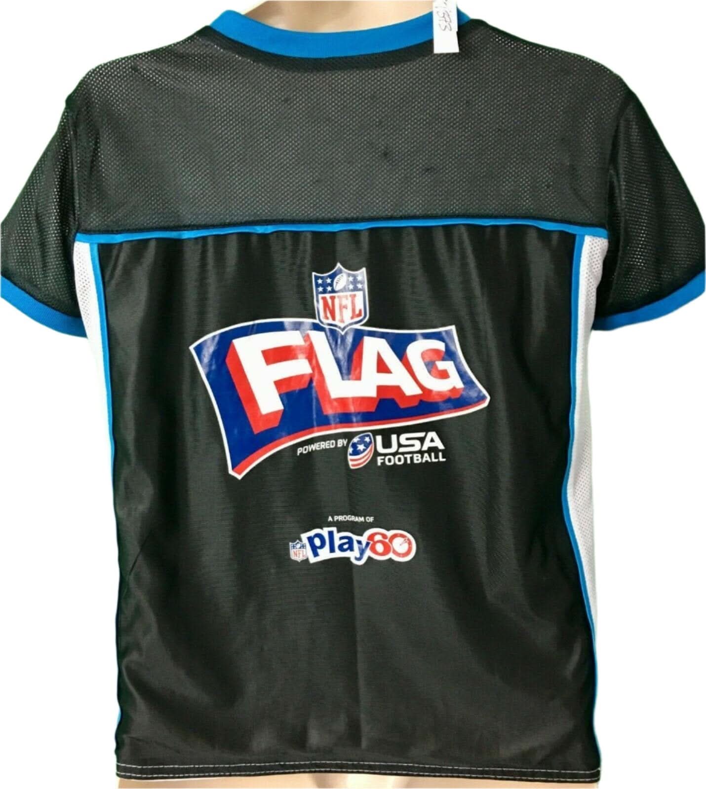 NFL Carolina Panthers Authentic Kids' Flag Football Shirt Youth Large 14-16