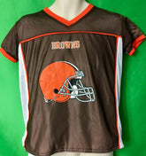 NFL Cleveland Browns Authentic Kids' Flag Football Shirt Youth Large 14-16