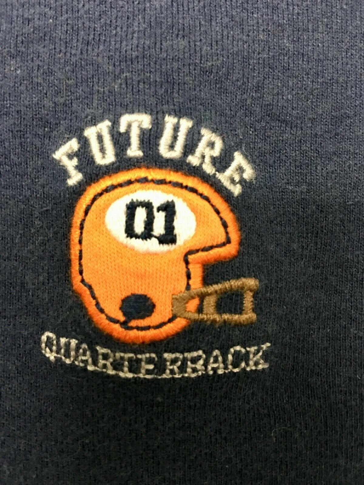 American Football "Future Quarterback" Bodysuit/Vest 24 Months