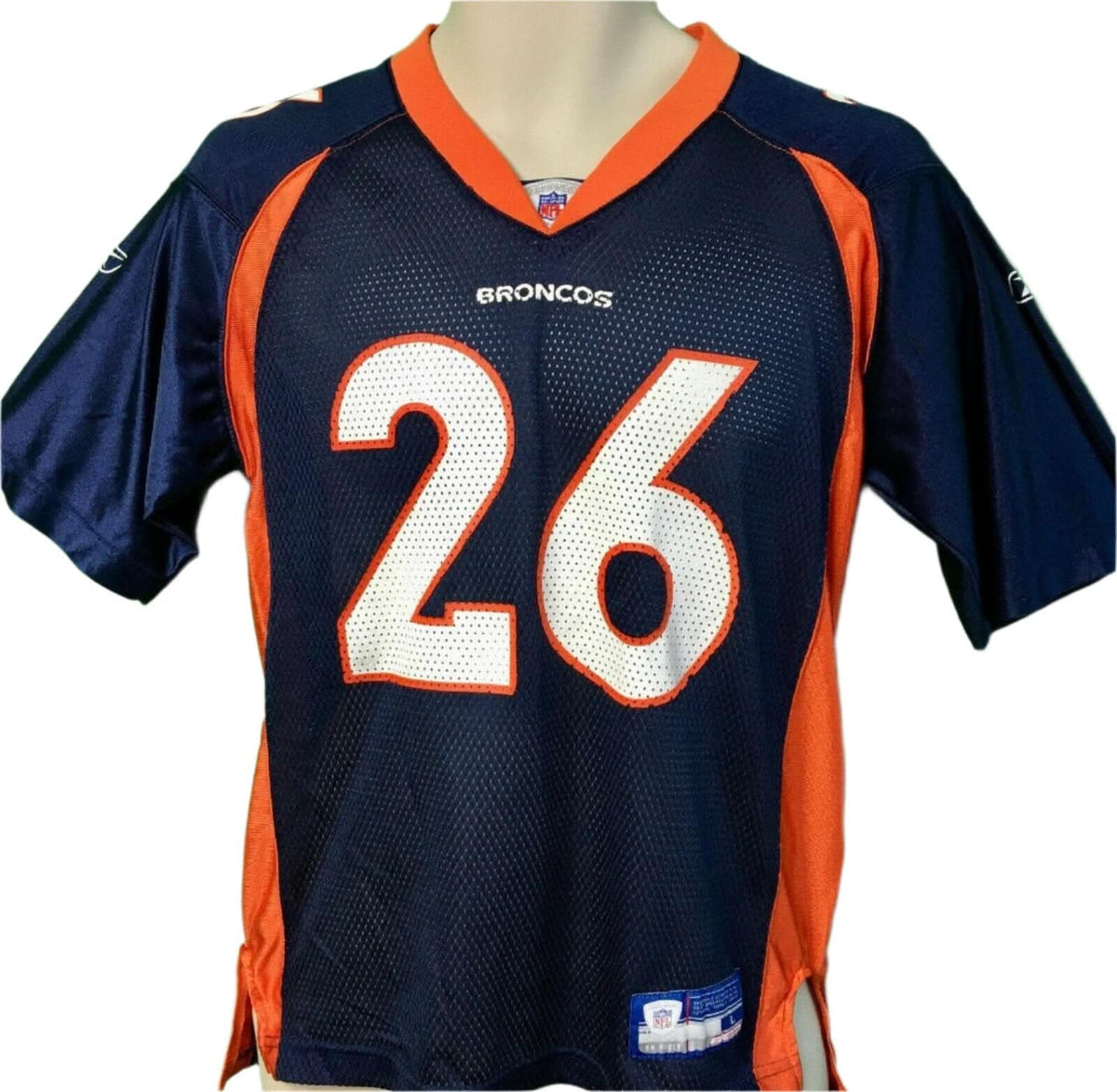 NFL Denver Broncos Clinton Portis #26 Jersey Youth Large 14-16