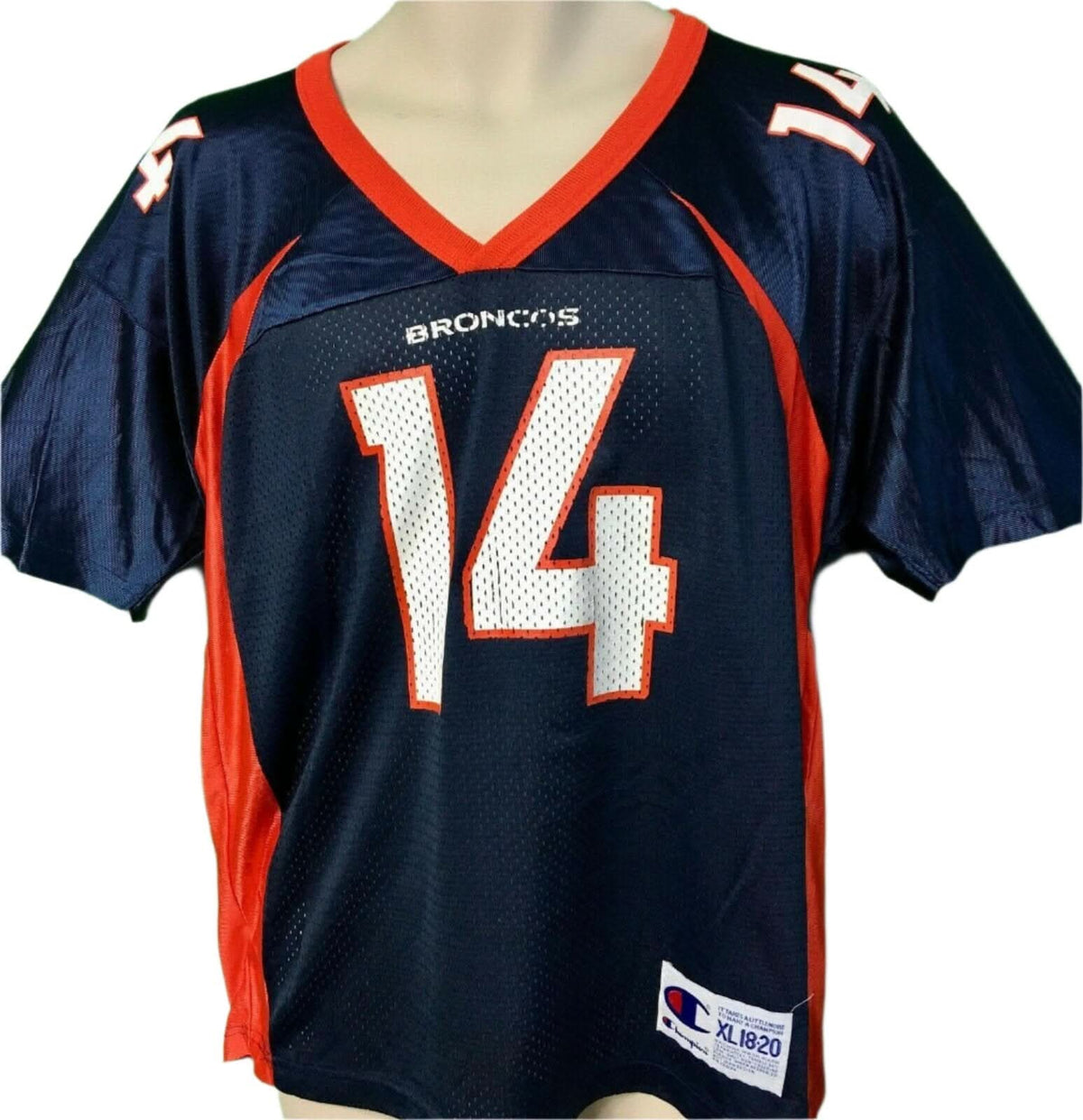 NFL Denver Broncos Brian Griese #14 Champion Vintage Jersey Youth X-Large 18-20