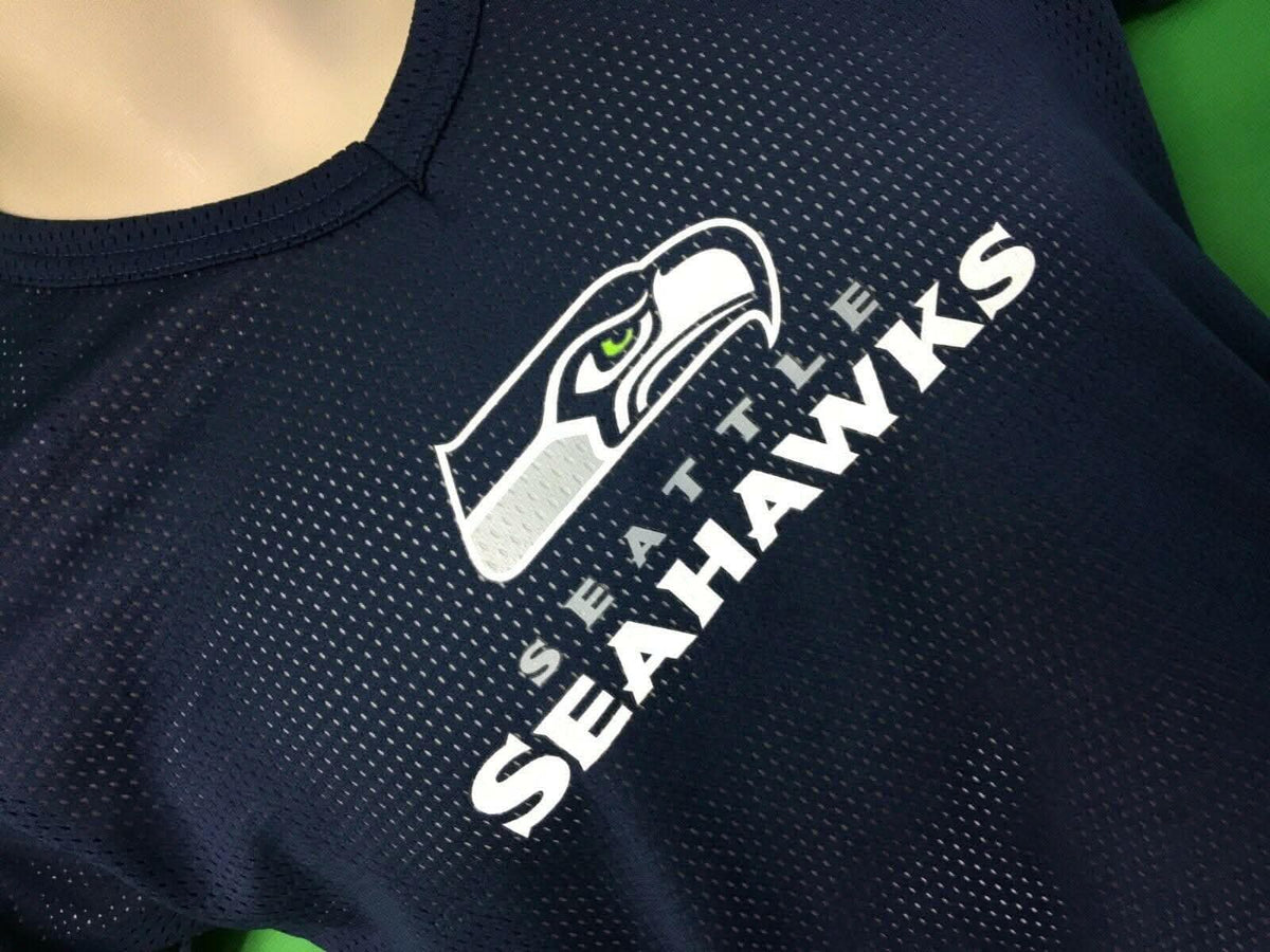 NFL Seattle Seahawks Mesh Jersey-Top Youth Medium 10-12