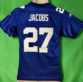 NFL New York Giants Brandon Jacobs #27 Reebok Jersey Youth Medium 10-12